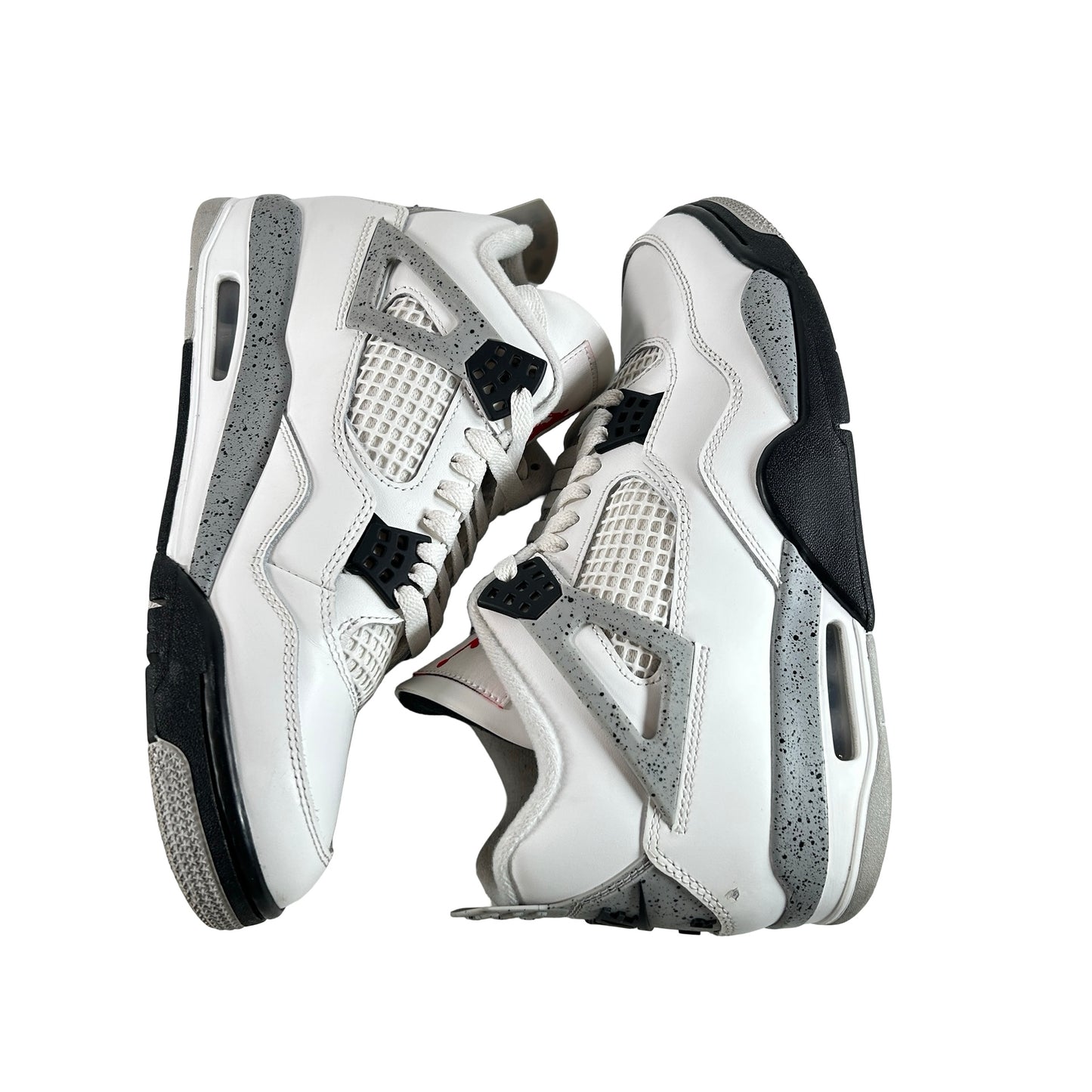 FV5029 100 Jordan 4 Retro White Cement (2025) [USED] - 9 M (Used6)
