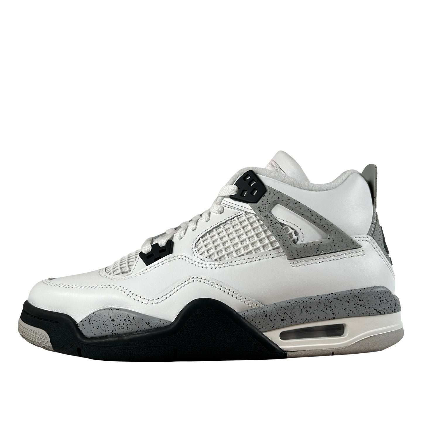 IB4171 100 Jordan 4 Retro White Cement (2025) (GS) [USED] - 7 Y (Used3)