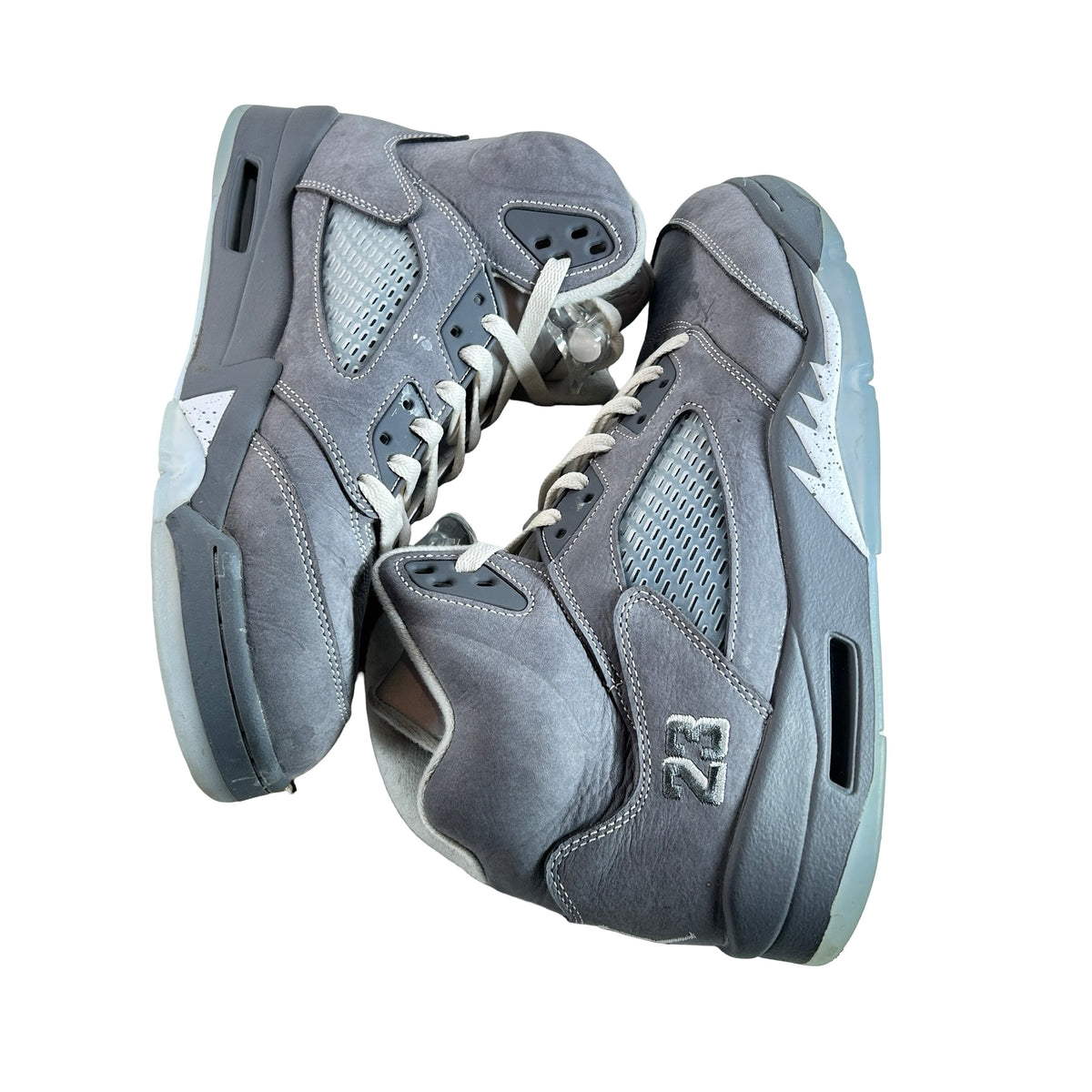 DD0587 002 Jordan 5 Retro Wolf Grey (2026) [USED] - 10 M (Used10)