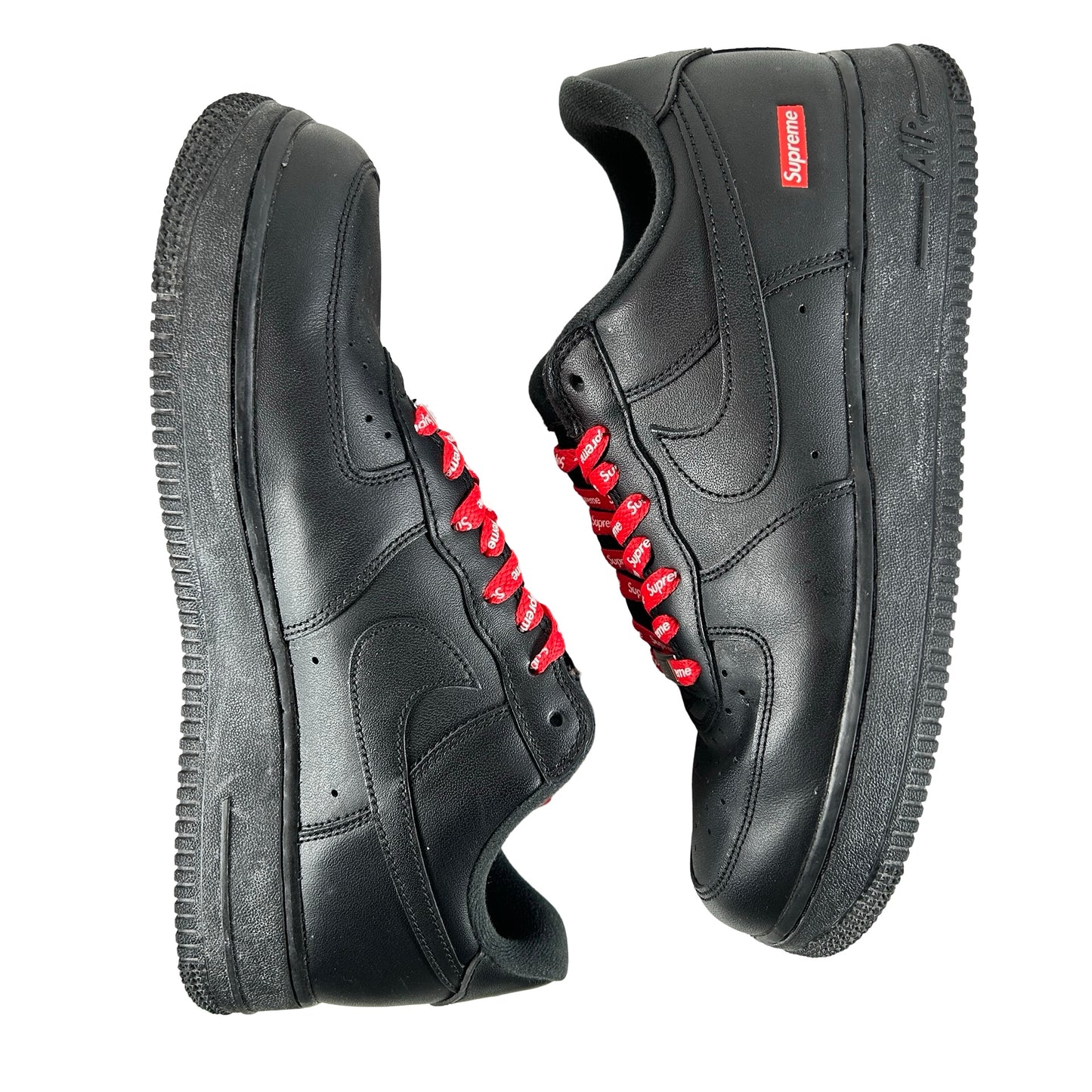 CU9225 001 Air Force 1 Low Supreme Black [USED] - 8.5 M (Used2)