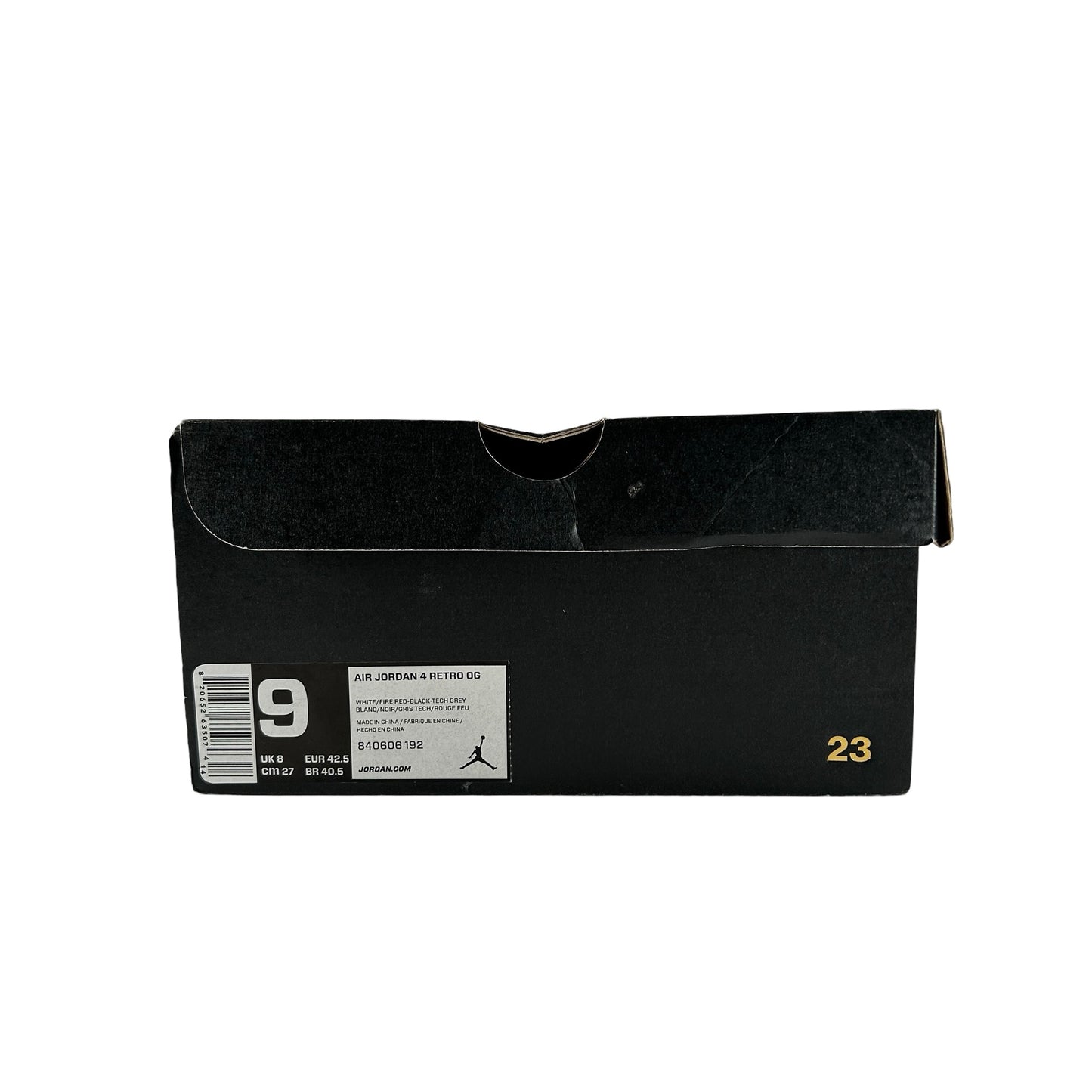 840606 192 Jordan 4 White Cement Interscope Records (Friends & Family) - 9 M