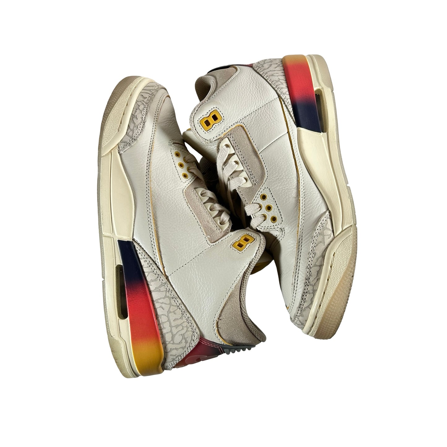 FN0344 901 Jordan 3 Retro SP J Balvin Medellin [USED] - 7 M (Used)