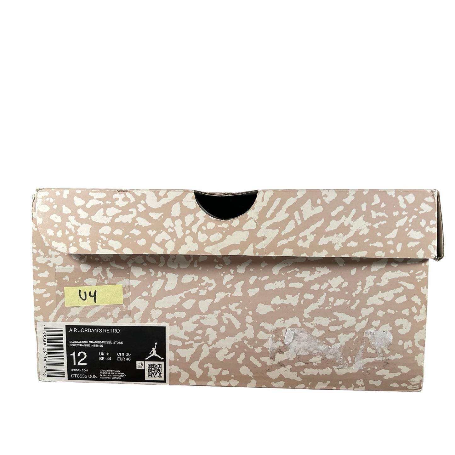 CT8532 008 Jordan 3 Retro Desert Elephant [USED] - 12 M (Used4)