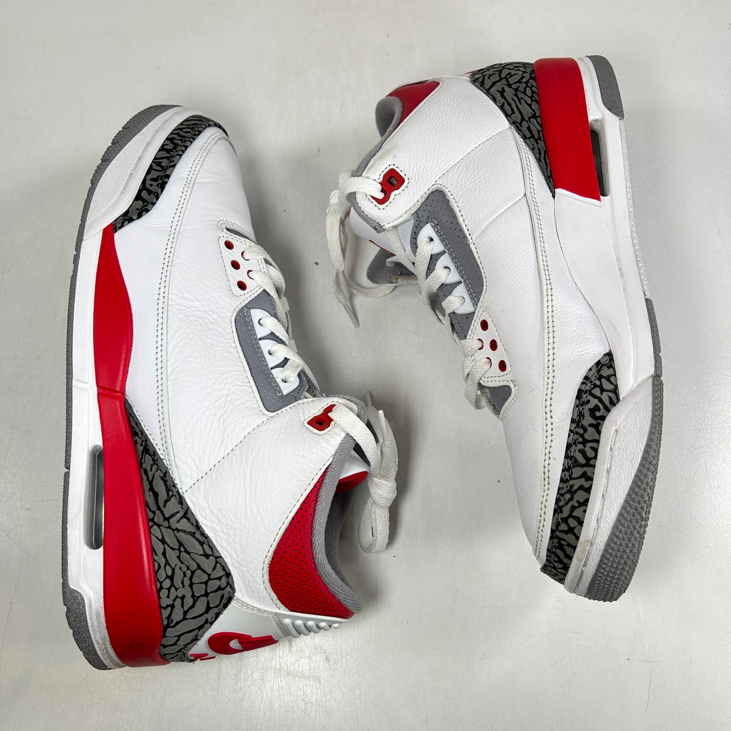 DN3707 160 Jordan 3 Retro Fire Red (2022) [USED] - 11 M (Used) (No Box)