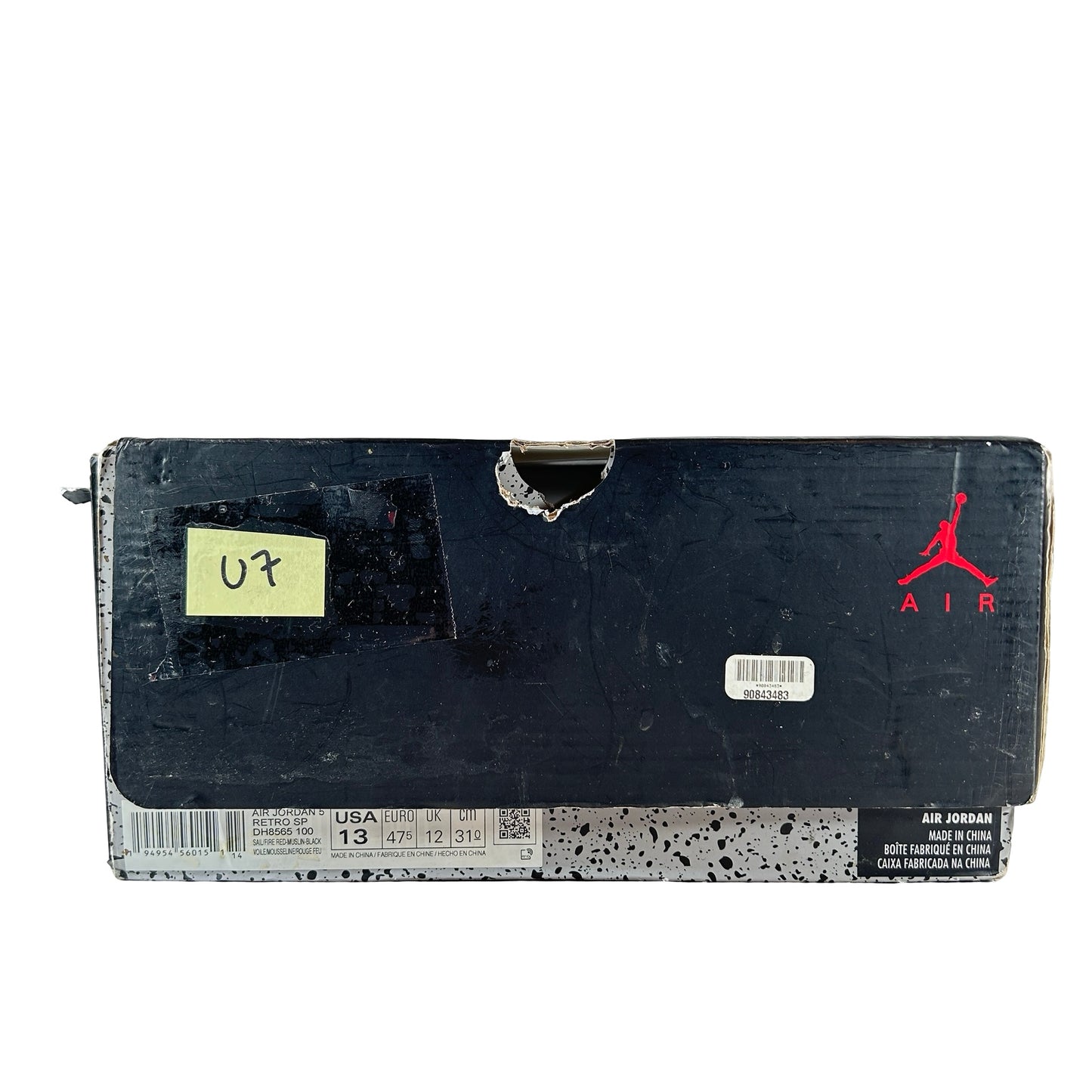 DH8565 100 Jordan 5 Off-White Sail [USED] - 13 M (Used7)