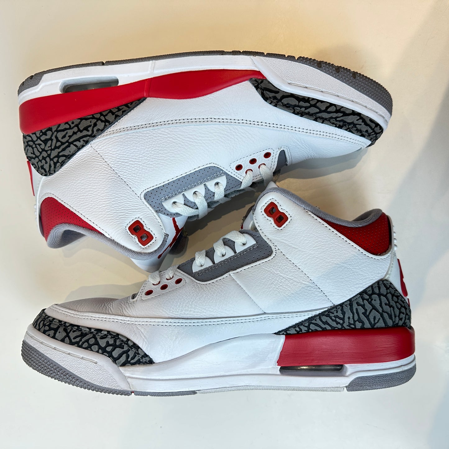 DN3707 160 Jordan 3 Retro Fire Red (2022) [USED] - 10 M (Used)