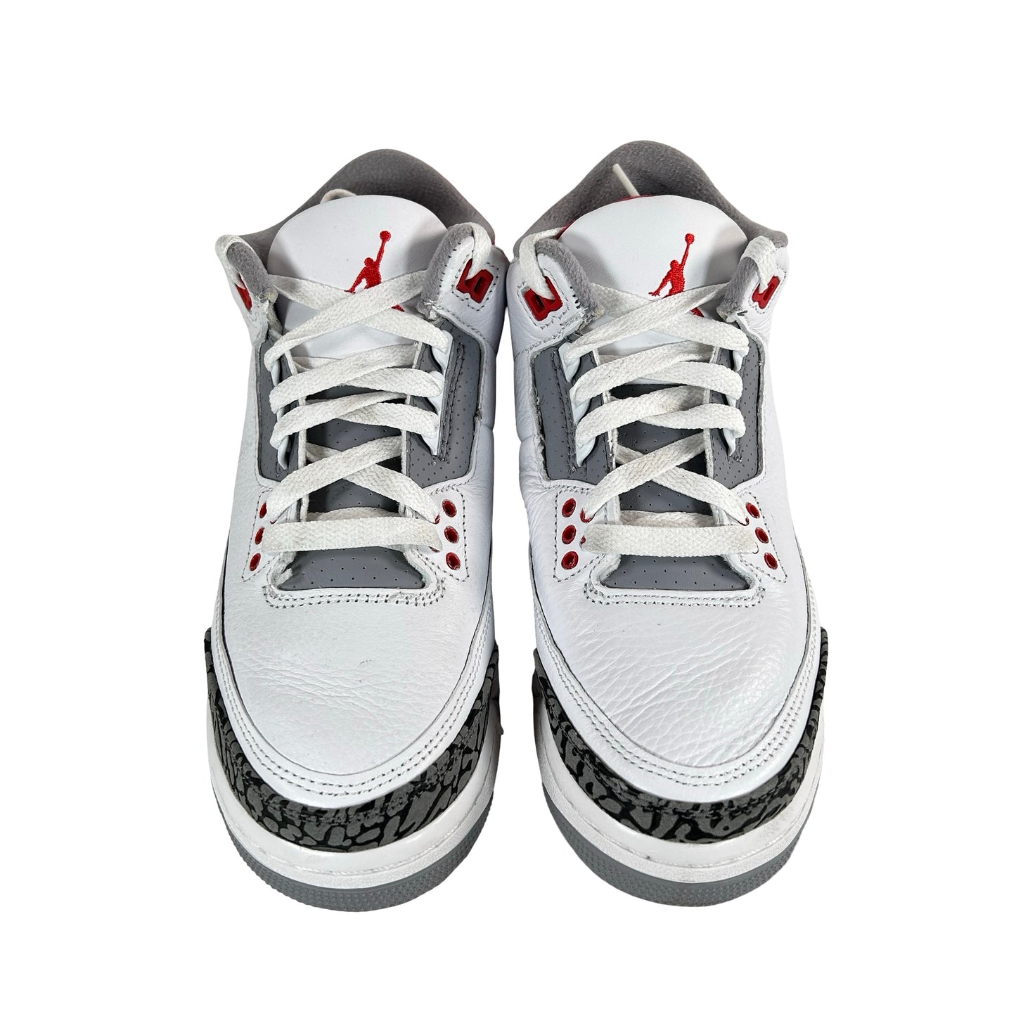 DM0967 160 Jordan 3 Retro Fire Red (2022) (GS) [USED] - 6 Y (Used)