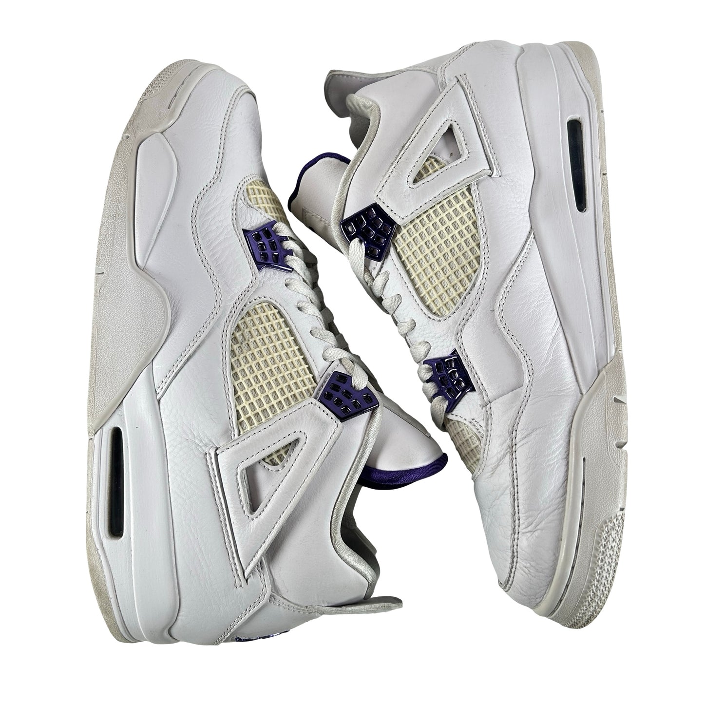 CT8527 115 Jordan 4 Retro Metallic Purple [USED] - 12 M (Used)
