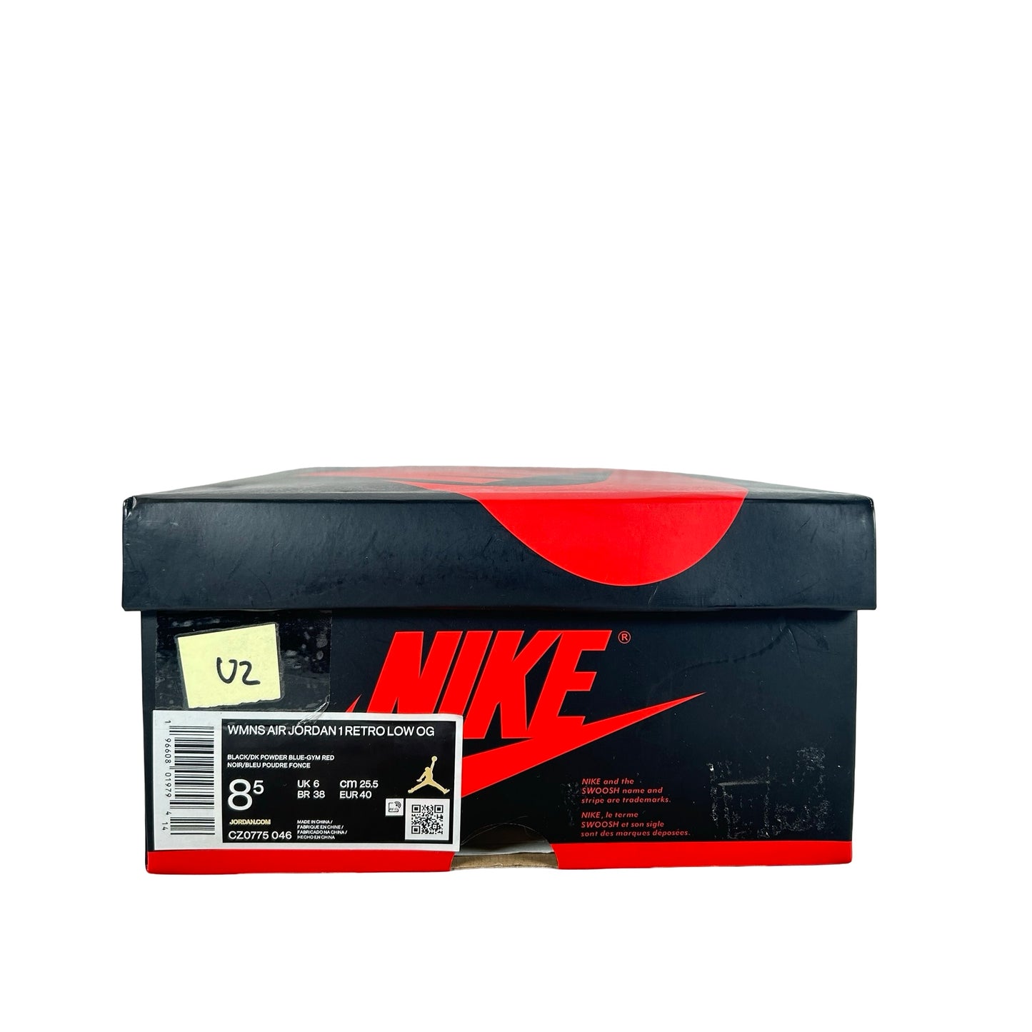 CZ0775 046 Jordan 1 Retro Low OG NC to Chi (Women's) [USED] - 8.5 W (Used2)
