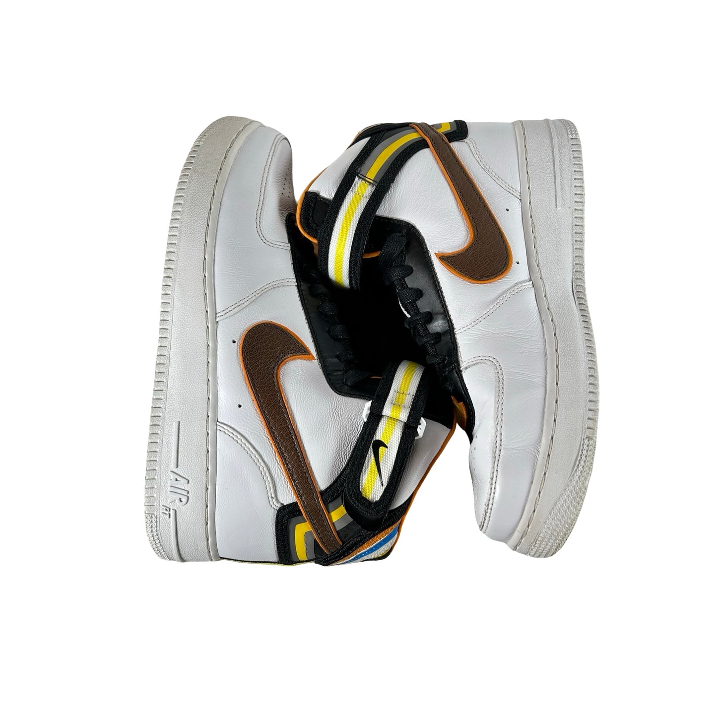 677130 120 Nike Air Force 1 Mid Tisci White [USED] - 8 M (Used) (No Box)