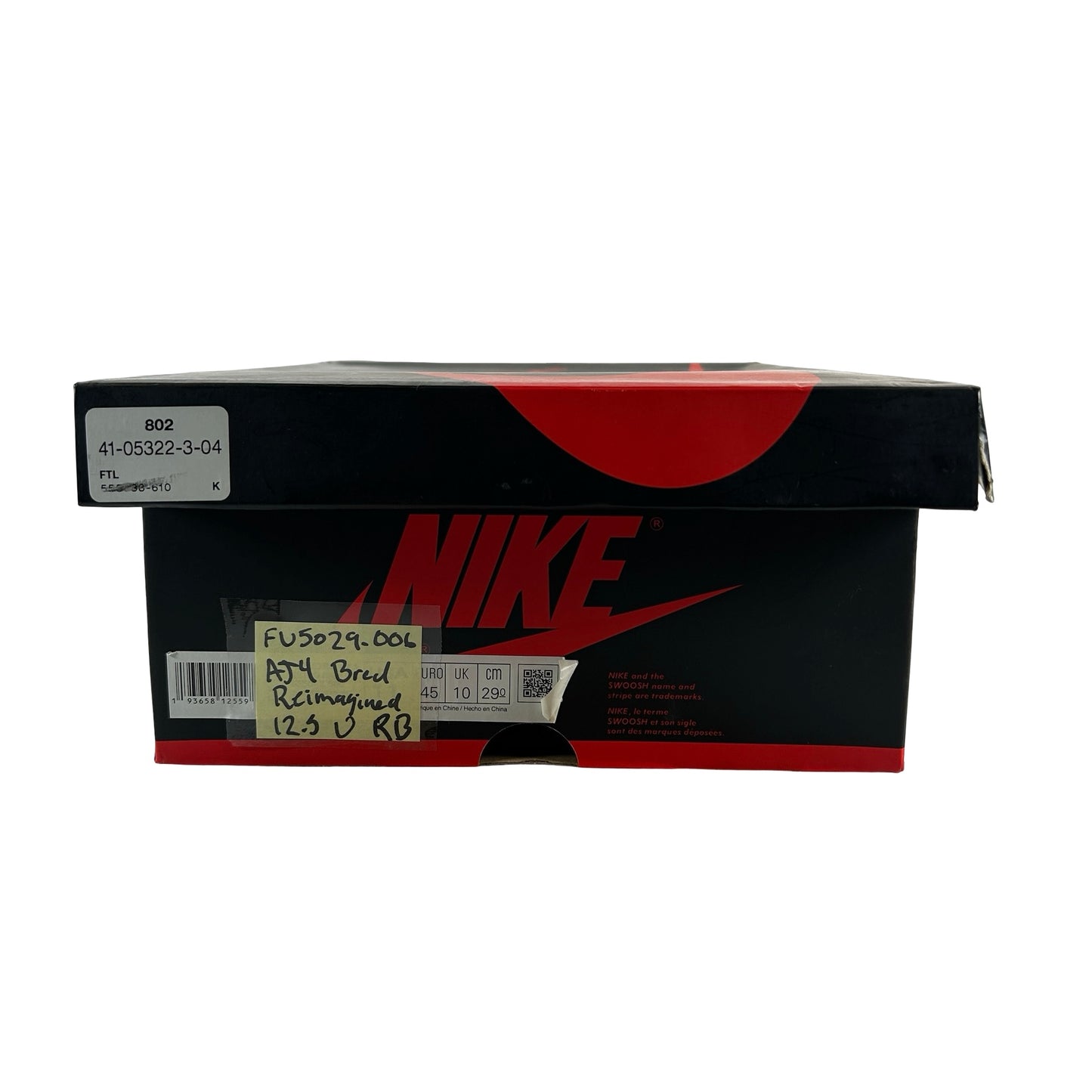 FV5029 006 Jordan 4 Retro Bred Reimagined [USED] - 12.5 M (Used) (Replace Box)