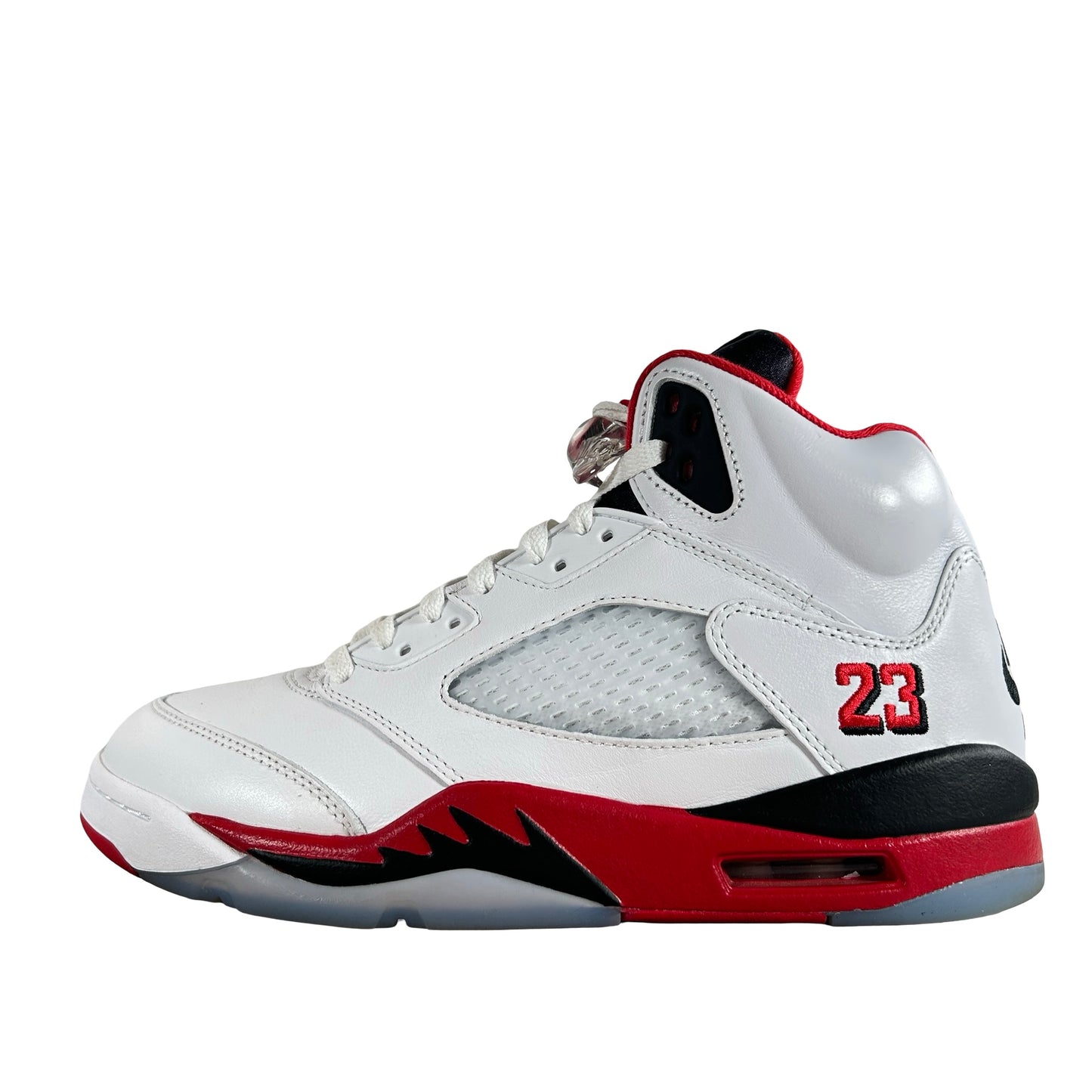 HQ7978 101 Jordan 5 Retro Fire Red Black Tongue (2025) [USED] - 9 M (Used3)