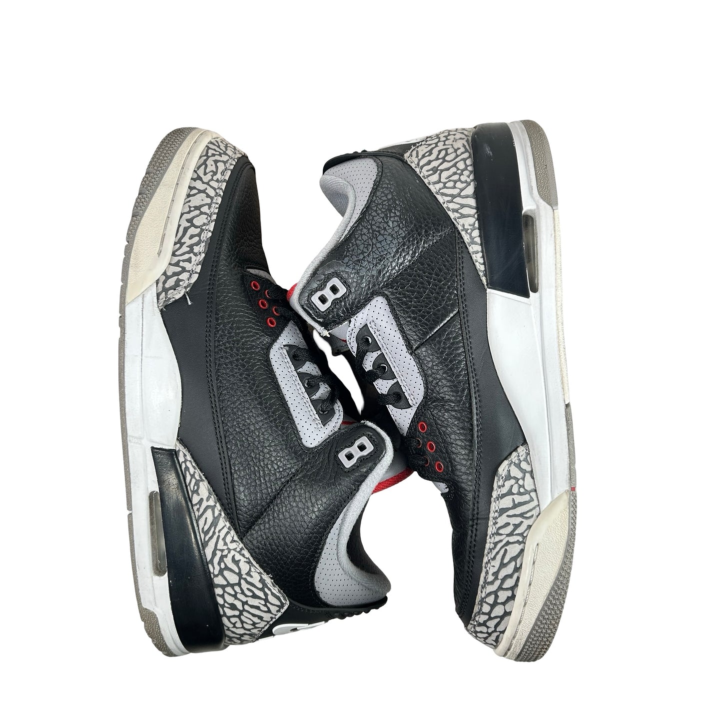 854262 001 Jordan 3 Black Cement 2018 [USED] - 11 M (Used) (No Box3)