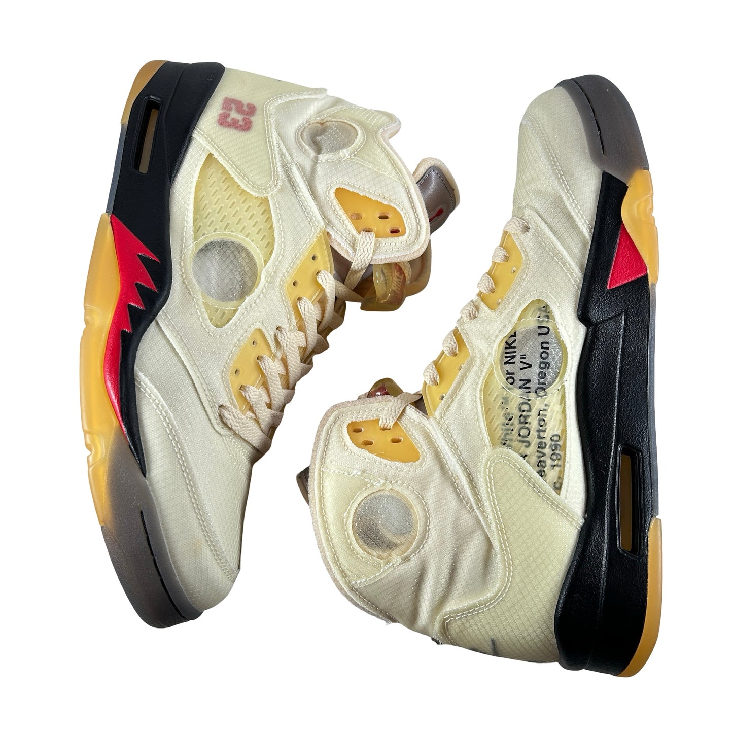 DH8565 100 Jordan 5 Off-White Sail [USED] - 10.5 M (VNDS)