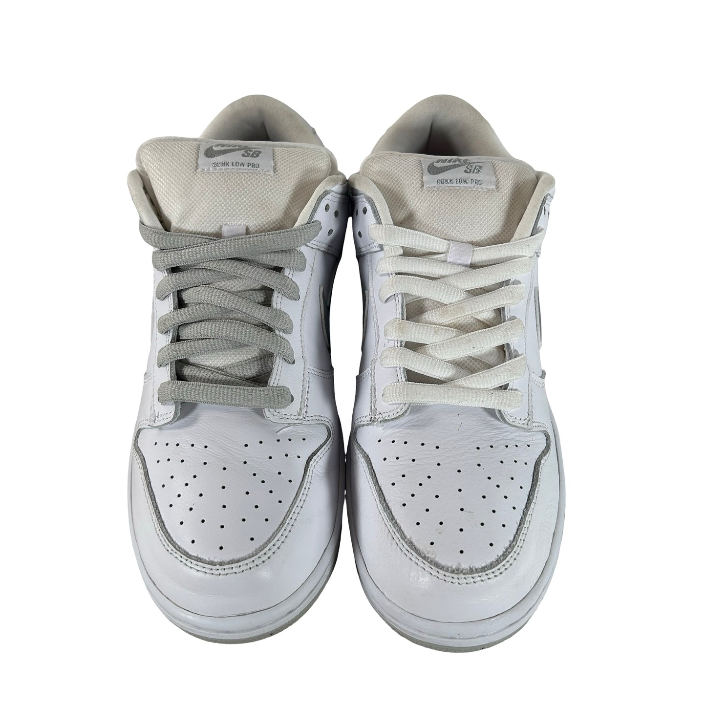 HQ8487 100 Nike SB Dunk Low Supreme 94 White Metallic Silver [USED] - 10.5 M (Used3)