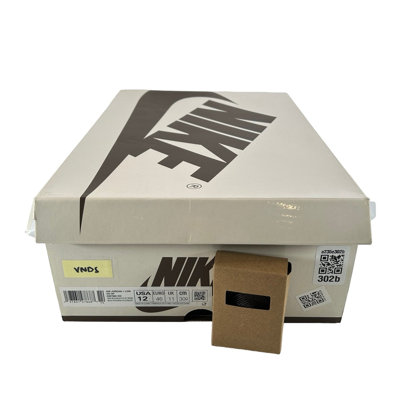 DM7866 202 Jordan 1 Retro Low OG SP Travis Scott Velvet Brown [USED] - 12 (VNDS)