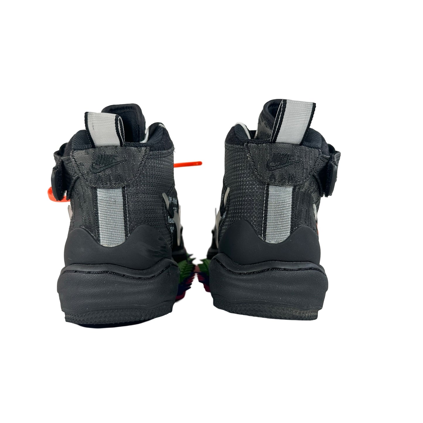 DO6290 001 Nike Air Force 1 Mid Off-White Black [USED] - 7 M (Used)