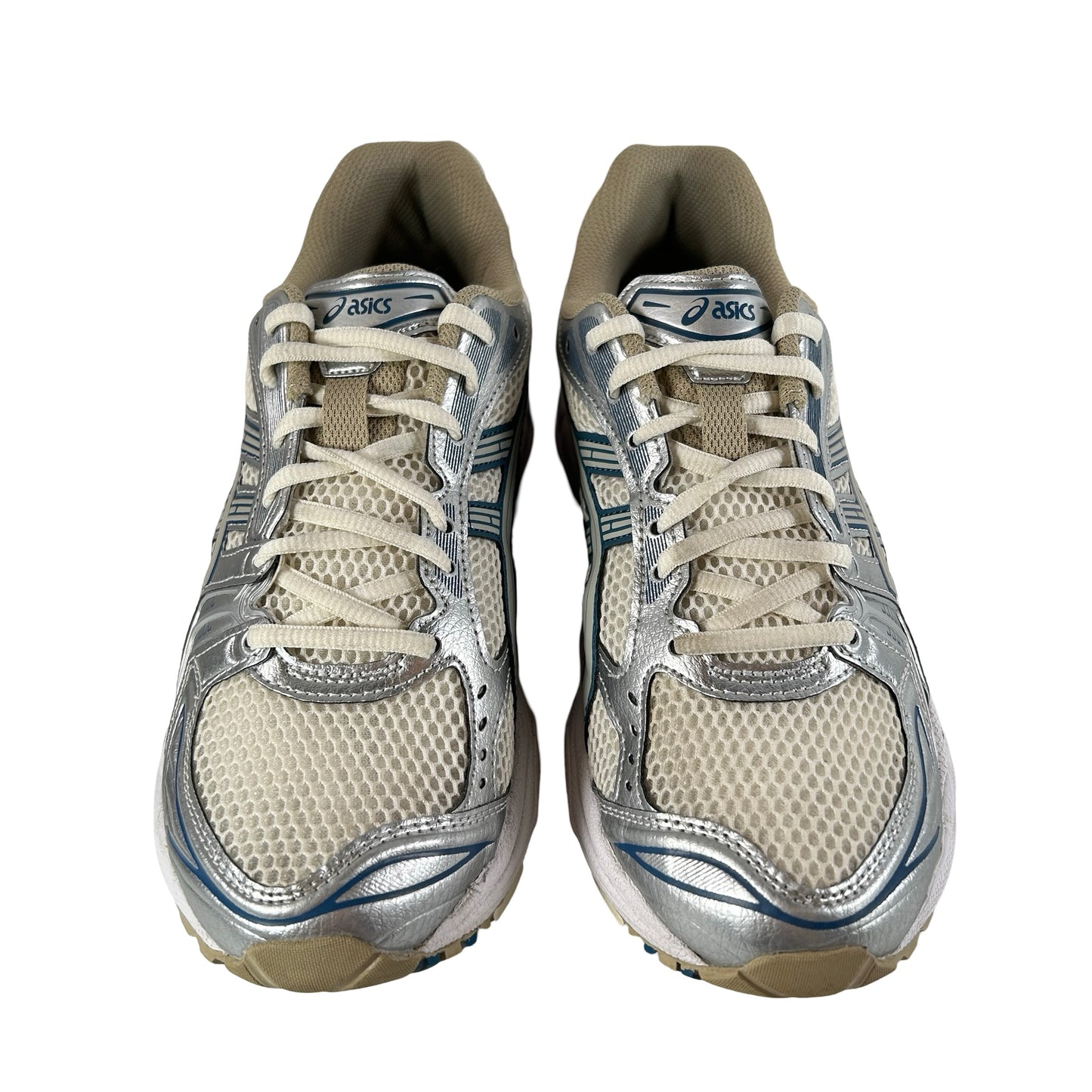 1201A019 105 ASICS Gel-Kayano 14 Cream Pure Silver Champagne [USED] - 8 M (Used)