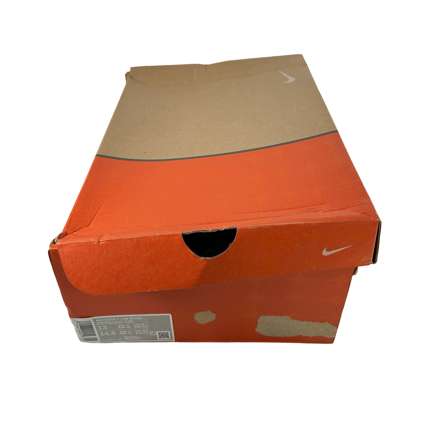 DJ3911 101 Nike Air Force 1 '07 Low Color of the Month Varsity Royal Gum [USED] - 13 M (Used)