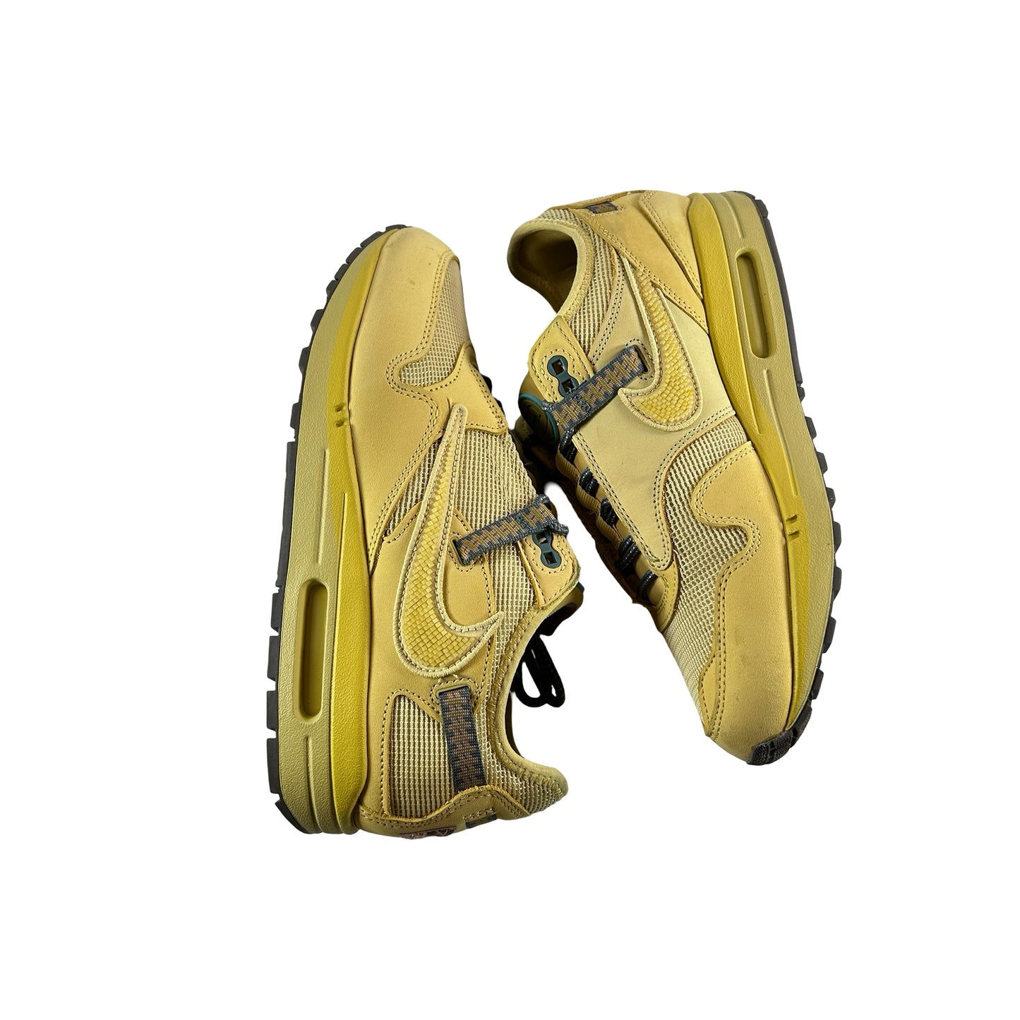 DO9392 700 Nike Air Max 1 Travis Scott Cactus Jack Saturn Gold [USED] - 8.5 M (Used)