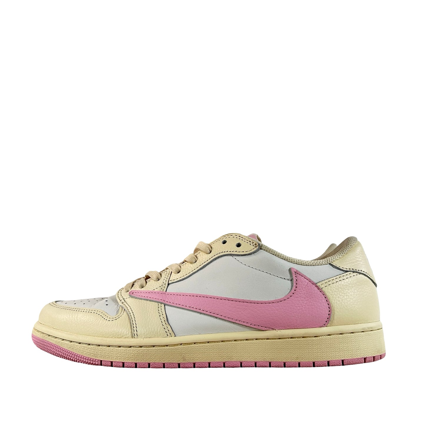 IQ7604 100 Jordan 1 Retro Low OG SP Travis Scott Shy Pink [USED] - 11 M (Used)