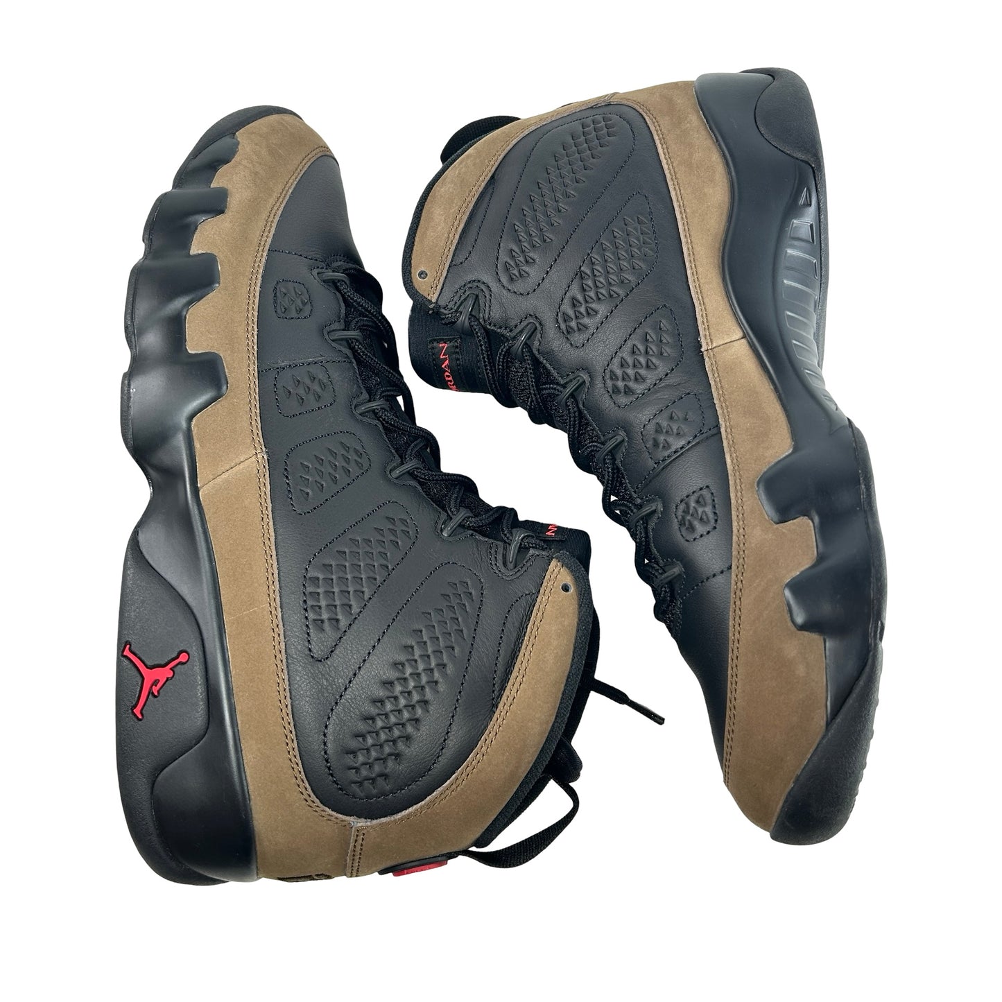 HV4794 030 Air Jordan 9 Retro Olive (2024) [USED] - 12 M (Used) (No Box)