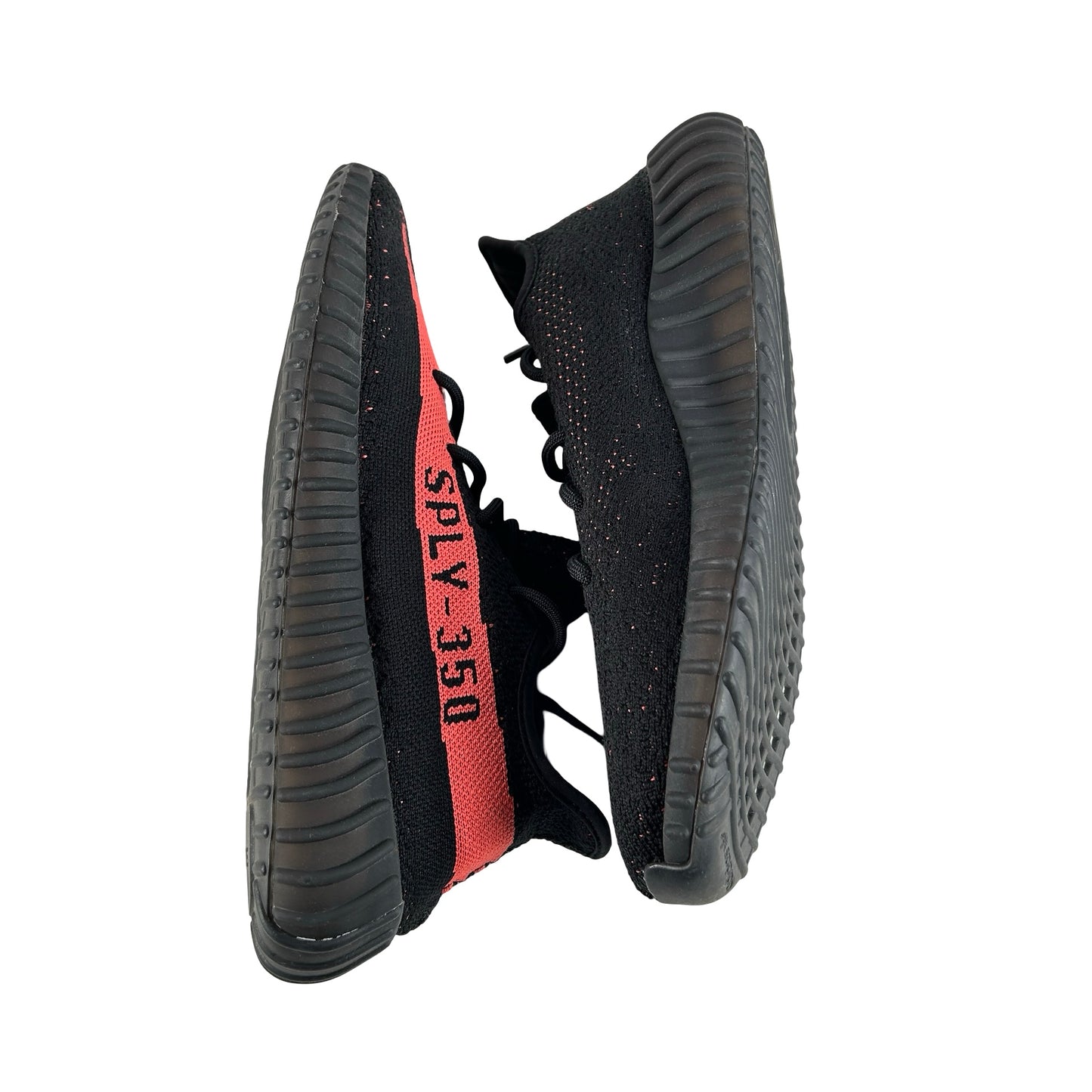 BY9612 Yeezy Boost 350 V2 Núcleo Negro Rojo