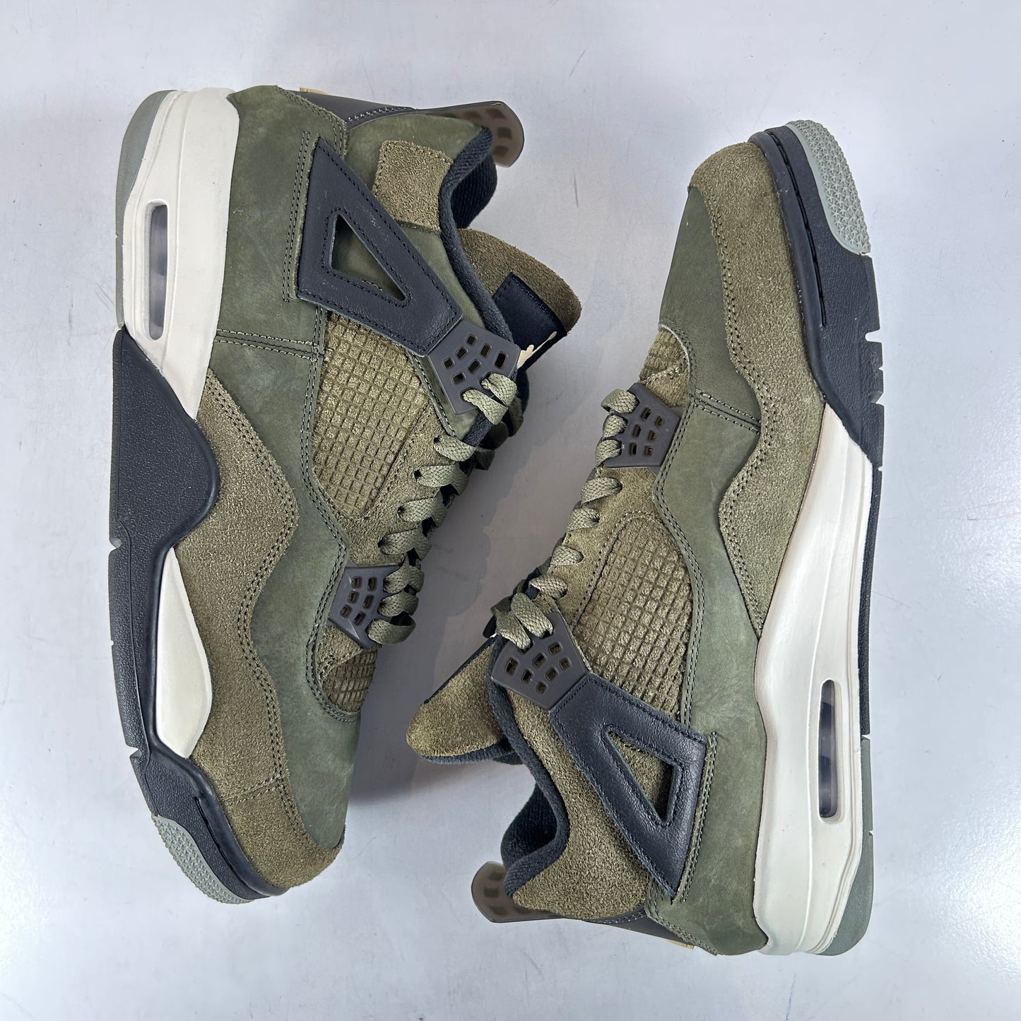 FB9927 200 Air Jordan 4 Craft Medium Olive [USED] - 13 M (Used)