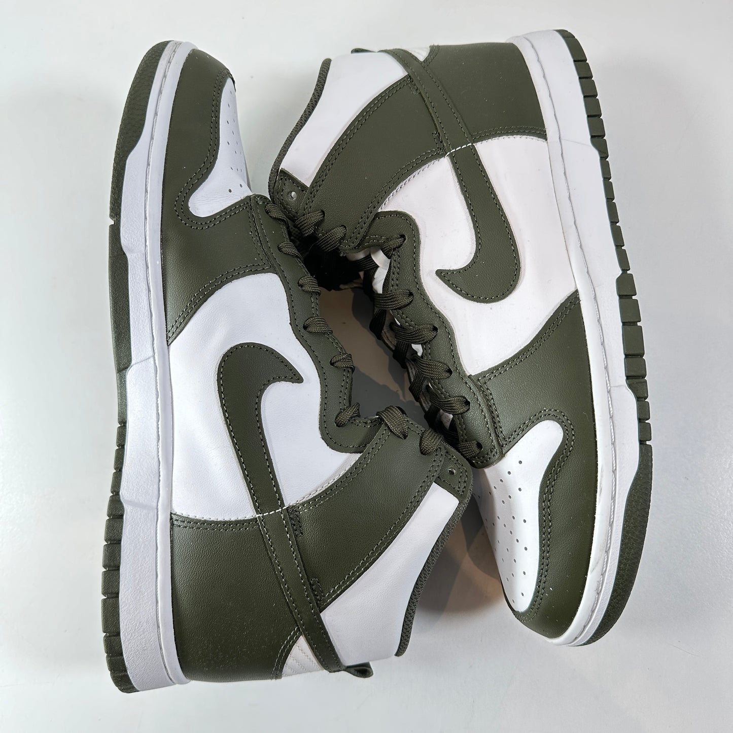 DD1399 107 Nike Dunk High Retro Cargo Khaki (2021) [USED] - 10.5 M (Used)