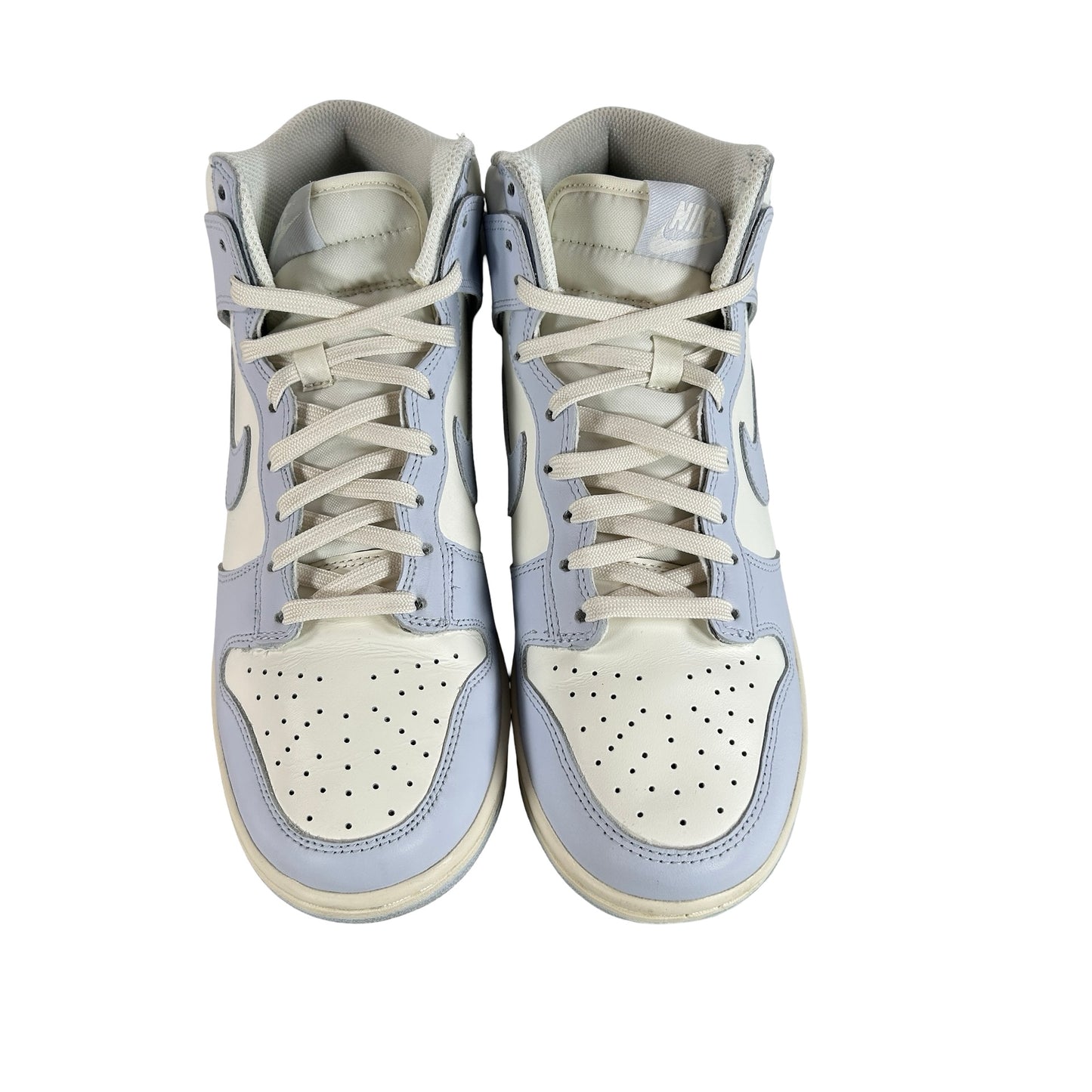 DD1869 102 Nike Dunk High Sail Football Grey (Women's) [USED] - 7.5 W (Used)