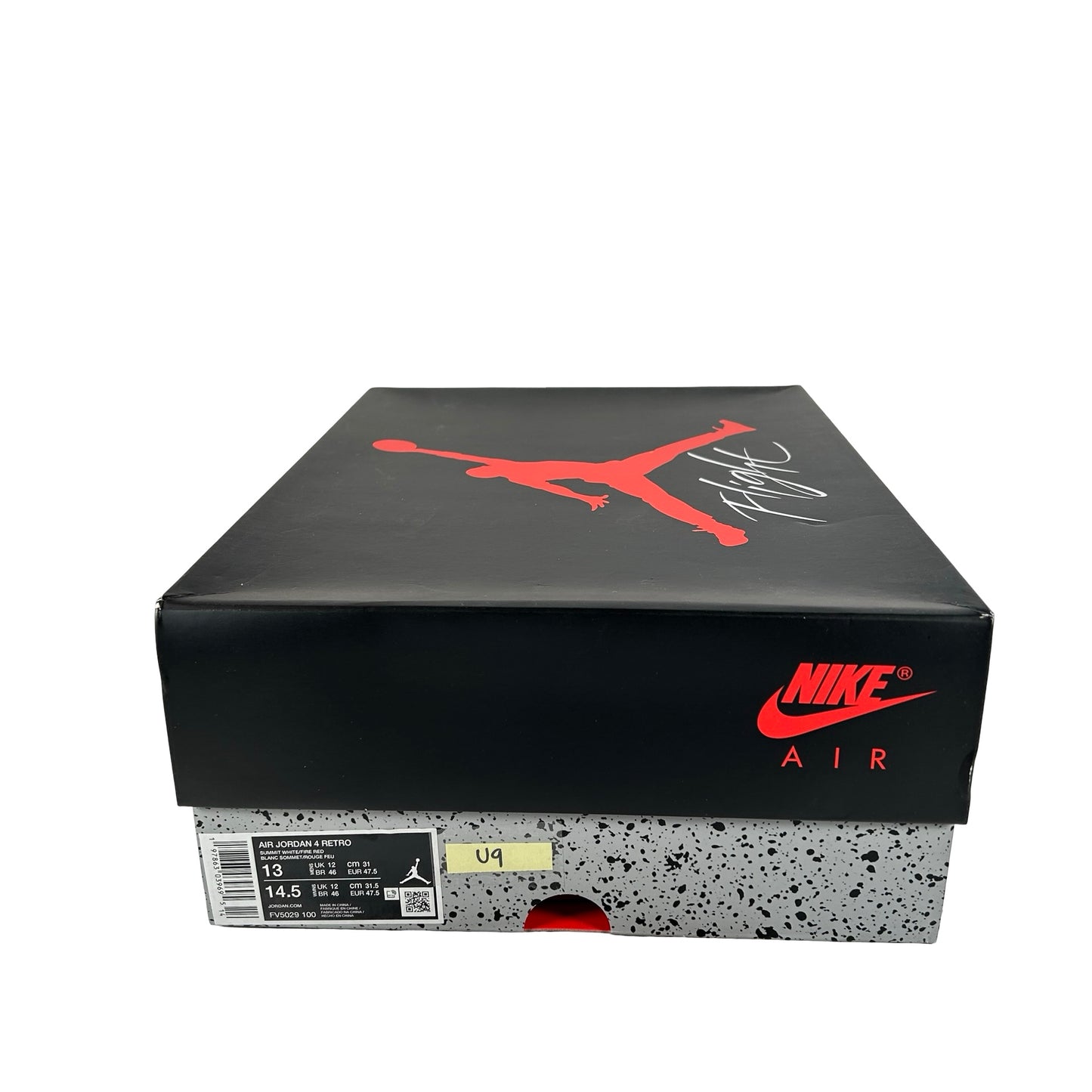 FV5029 100 Jordan 4 Retro White Cement (2025) [USED] - 13 M (Used9)