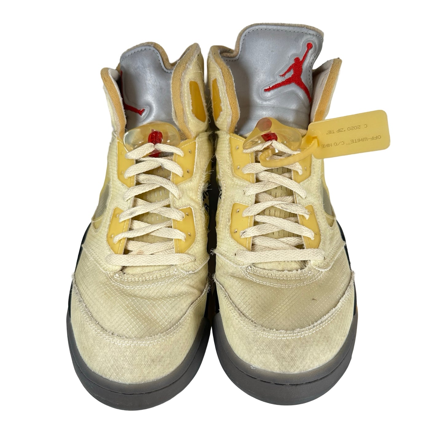 DH8565 100 Jordan 5 Off-White Sail [USED] - 12 M (Used3)