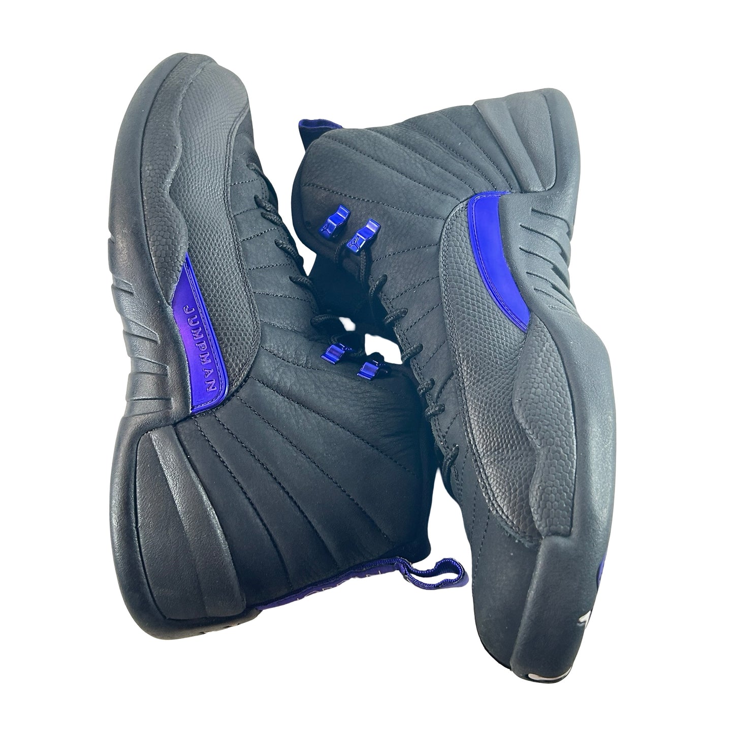 CT8013 005 Jordan 12 Retro Black Dark Concord [USED] - 13 M (Used) (No Box)
