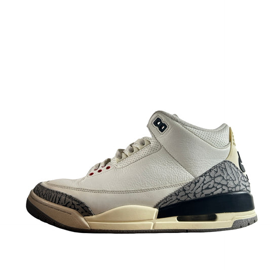 DN3707 100 Jordan 3 Retro White Cement Reimagined [USED] - 10.5 M (Used35)