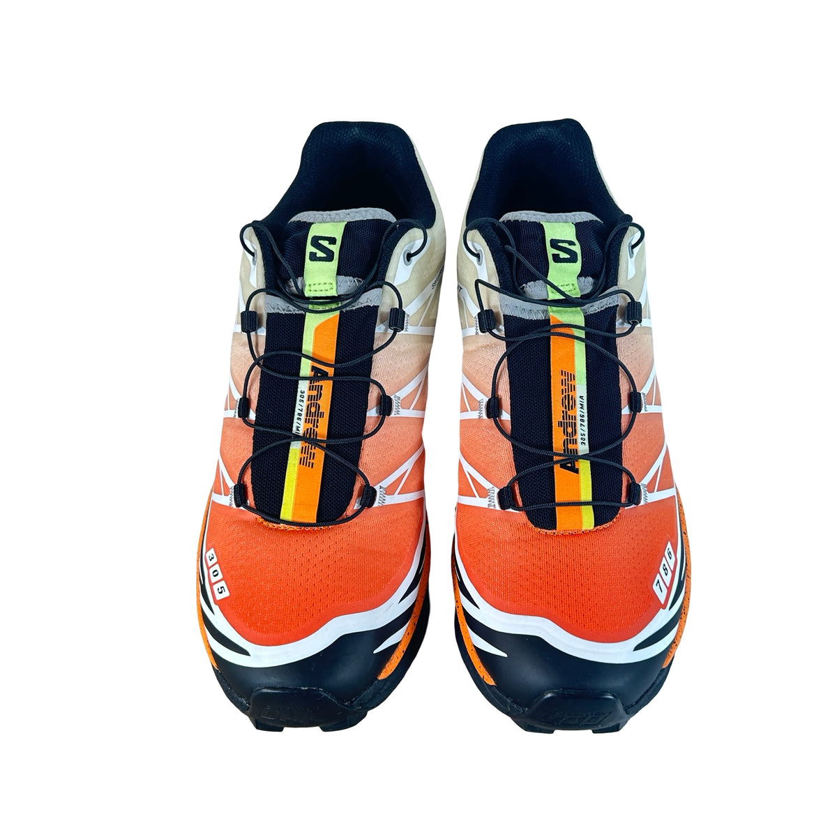 L49257500 Salomon XT-6 Andrew Miami Florida Snow Crab [USED] - 9.5 M (Used)
