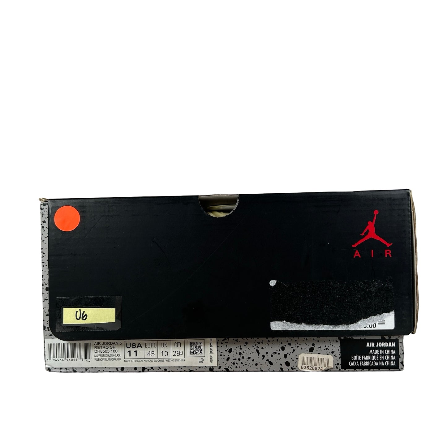 DH8565 100 Jordan 5 Off-White Sail [USED] - 11 M (Used6)