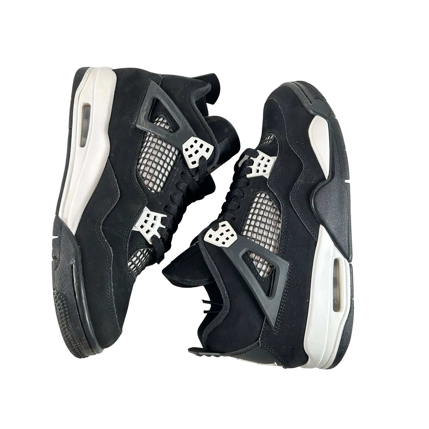 FQ8138 001  Jordan 4 Retro White Thunder [USED] - 8.5 M (Used6)