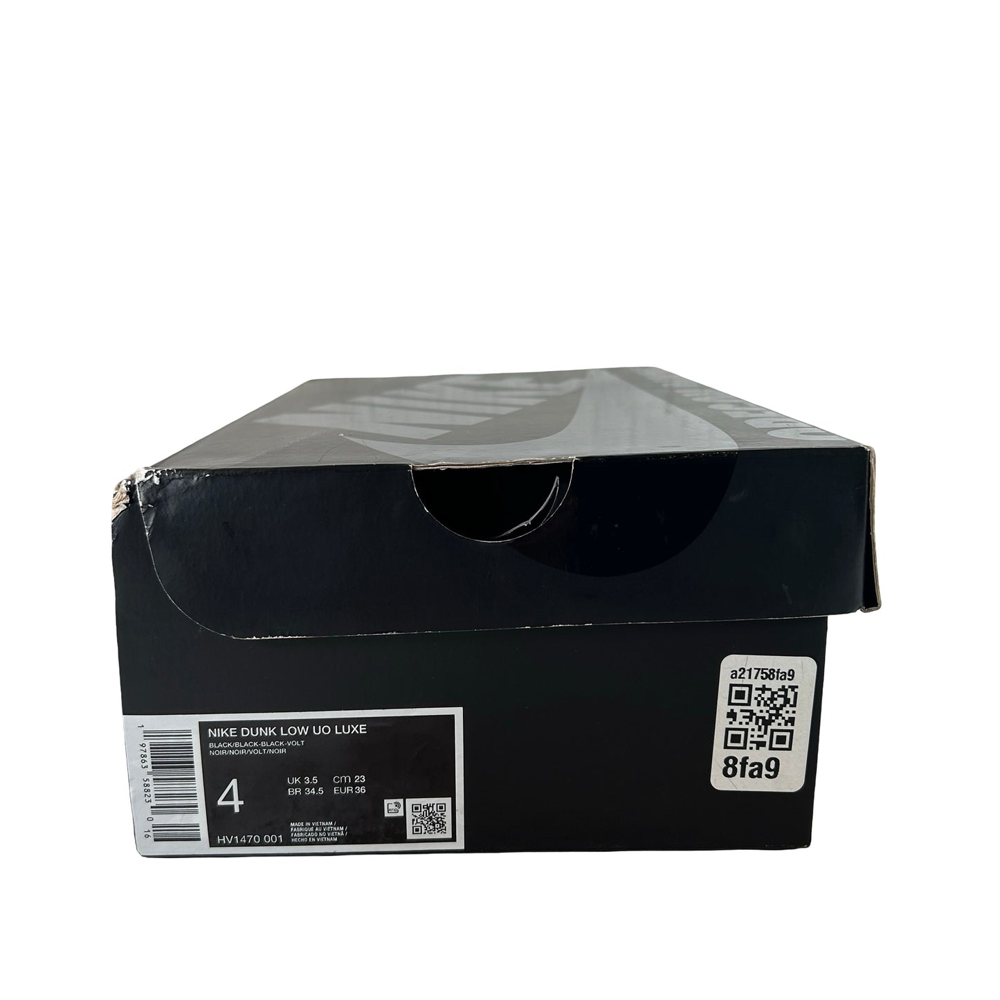 HV1470 001 Nike Dunk Low Ducks of a Feather Black University of Oregon PE [USED] - 4 M (VNDS)