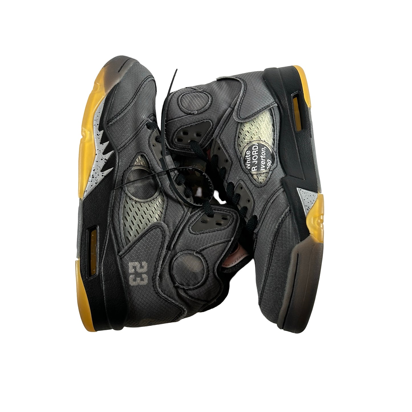 CT8480 001 Jordan 5 Off-White Black [USED] - 9.5 M (VNDS)