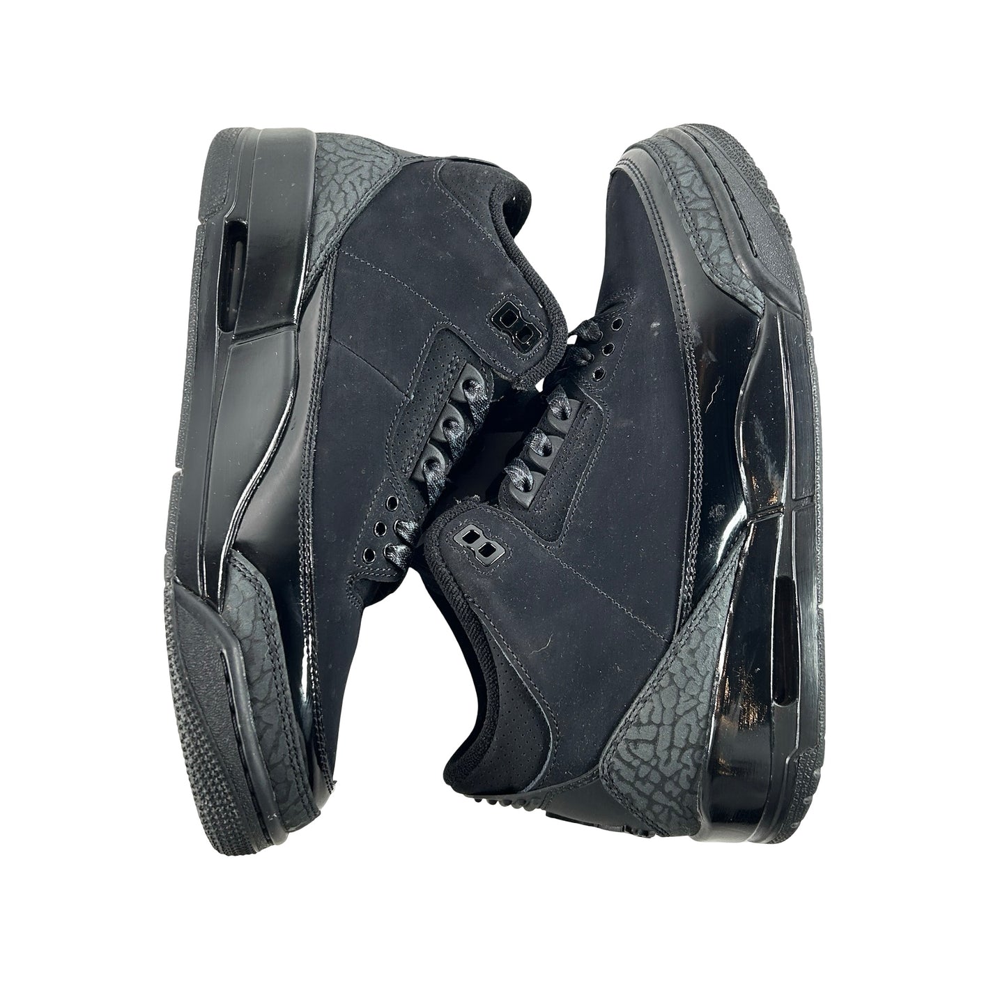 CT8532 001 Jordan 3 Retro Black Cat (2025) [USED] - 8 M (Used3)