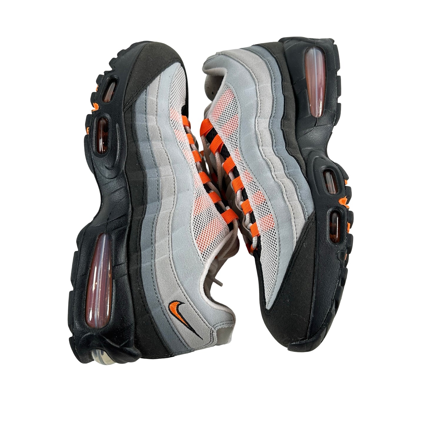 HM4740 005 Nike Air Max 95 OG Big Bubble Bright Mandarin (2025) [USED] - 9.5 M (Used)
