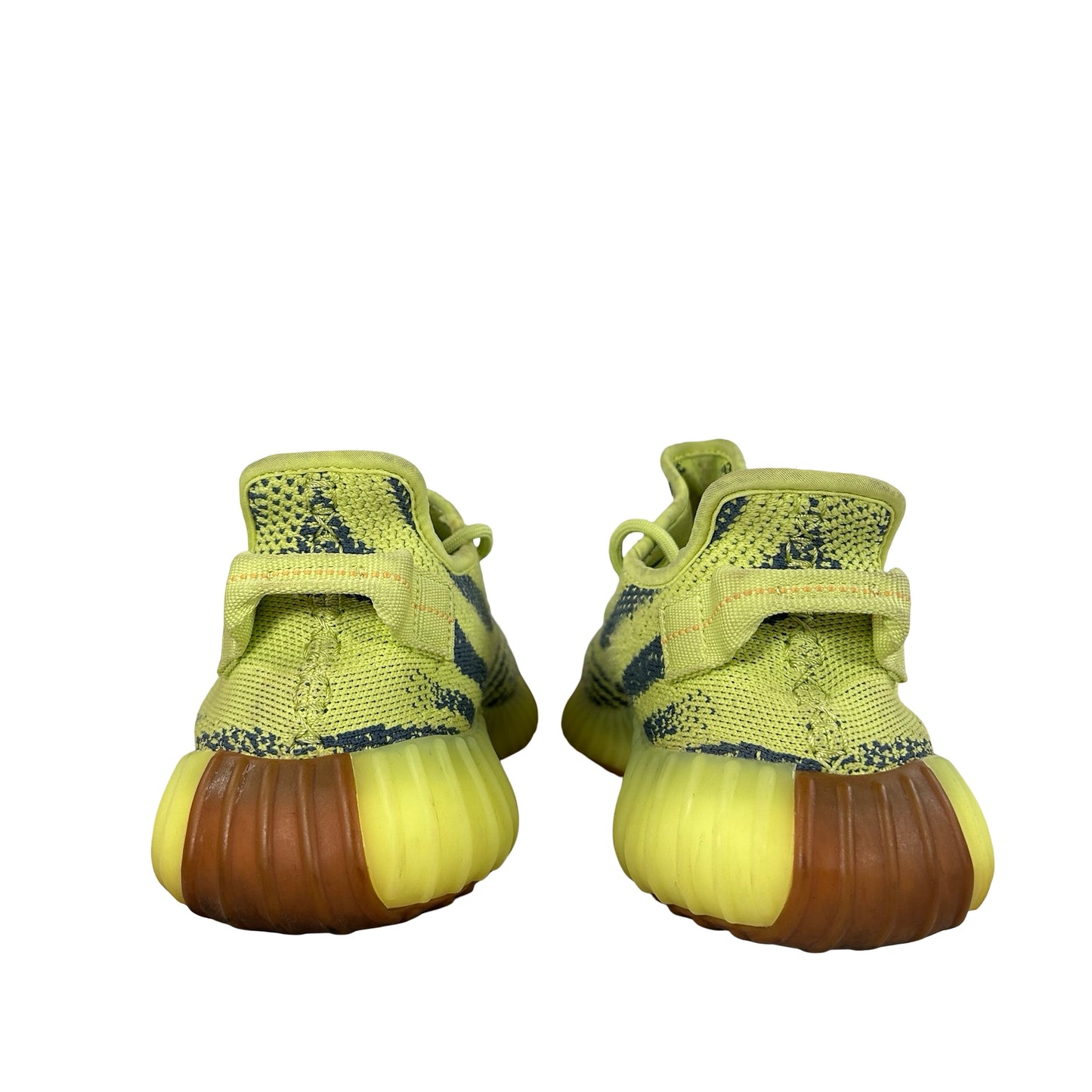 B37572 adidas Yeezy Boost 350 V2 Semi Frozen Yellow [USED] - 8.5 M (Used)