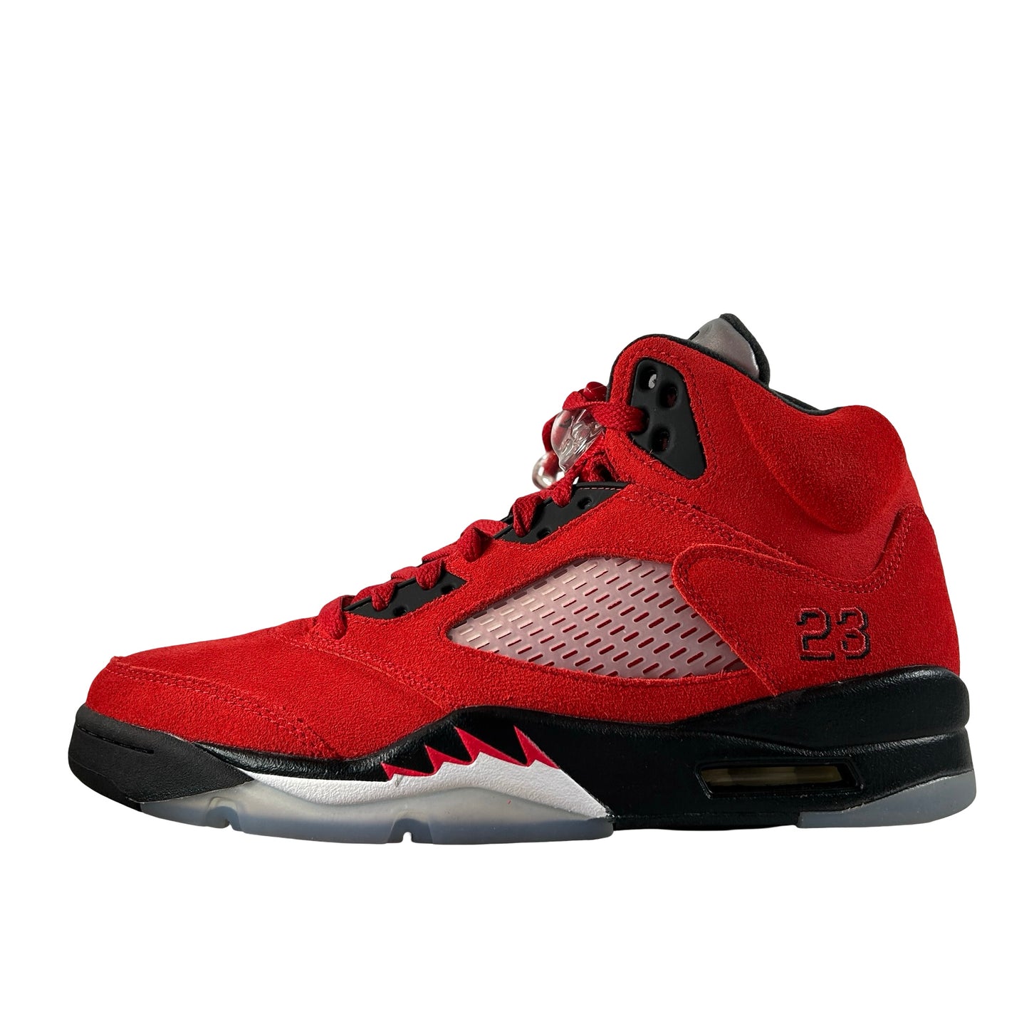 DD0587 600 Jordan 5 Retro Raging Bull Red (2021) [CONDITIONAL] - 9 M (Yellowing) (Damaged Box)