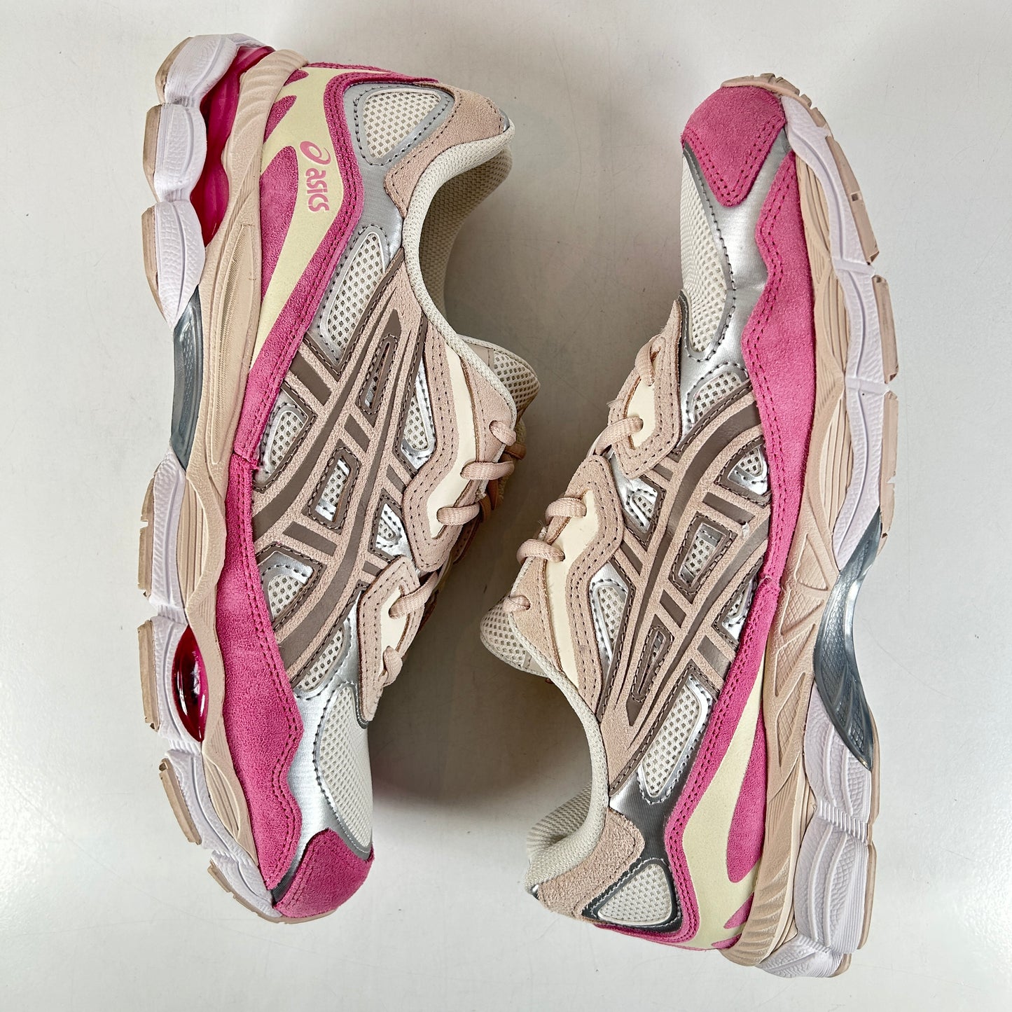 1203A383 104 ASICS Gel-NYC Cream Mineral Beige Pink [USED] - 10 M (Used)