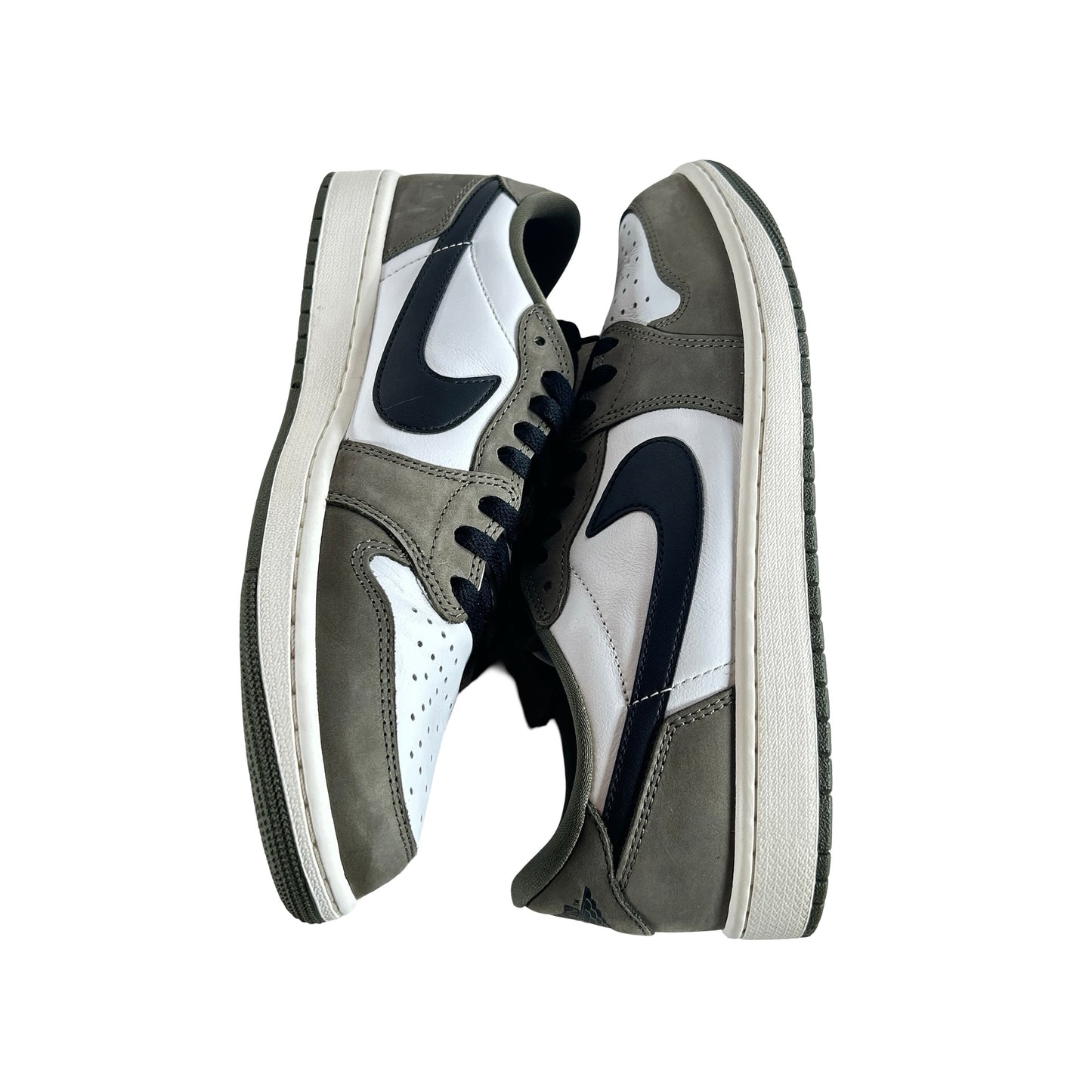 HQ6998 200 Jordan 1 Retro Low Medium Olive [USED] - 10 M (Used)