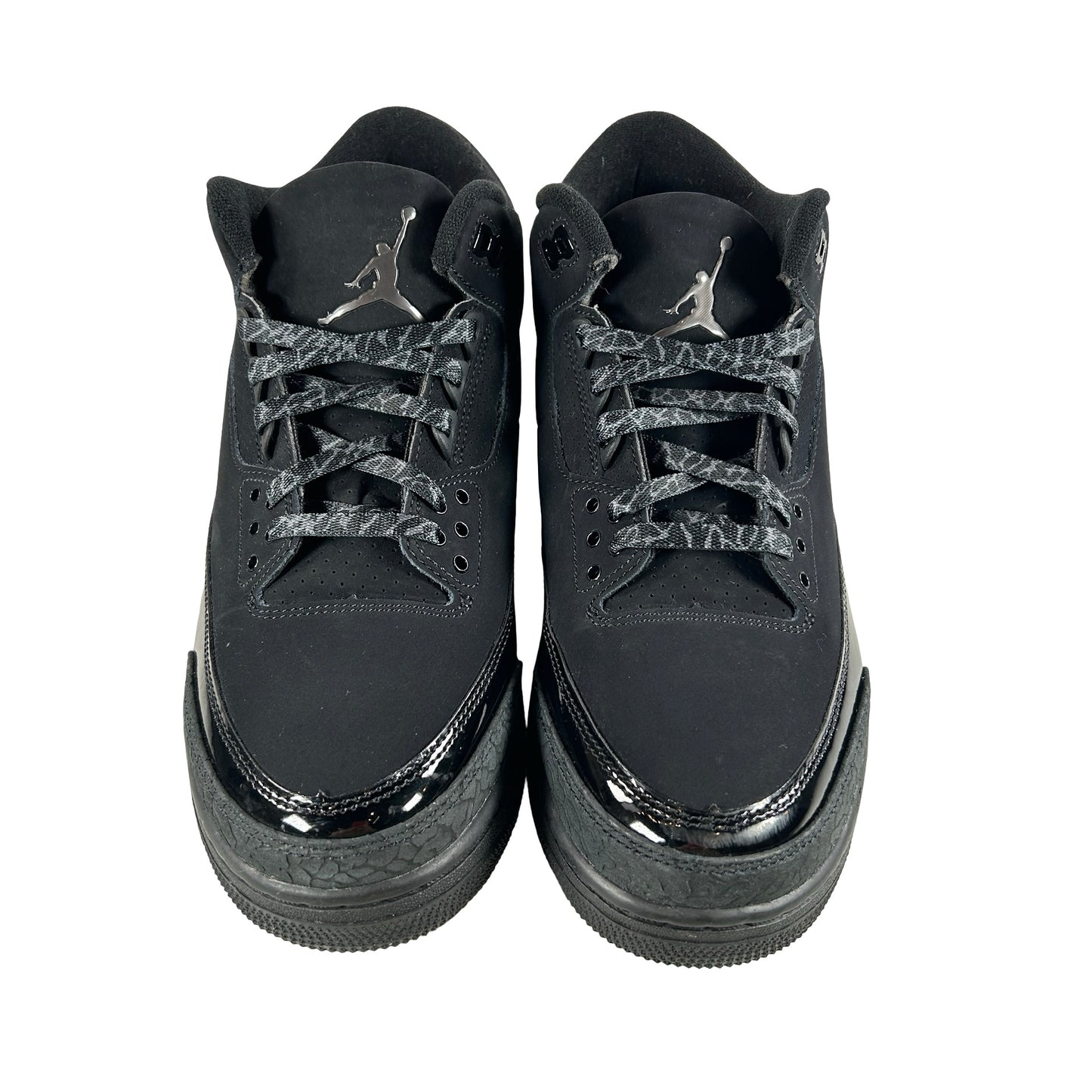 CT8532 001 Jordan 3 Retro Black Cat (2025) [USED] - 9.5 M (Used10) (No Insoles)
