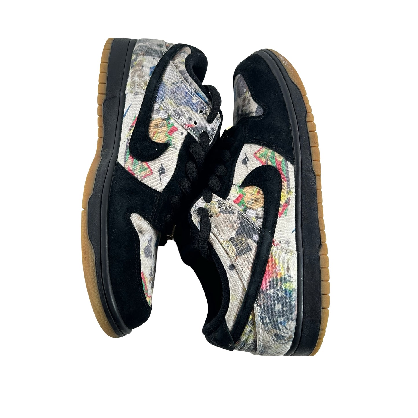 FD8778 001 Nike SB Dunk Low Supreme Rammellzee [USED] - 10.5 M (Used3)