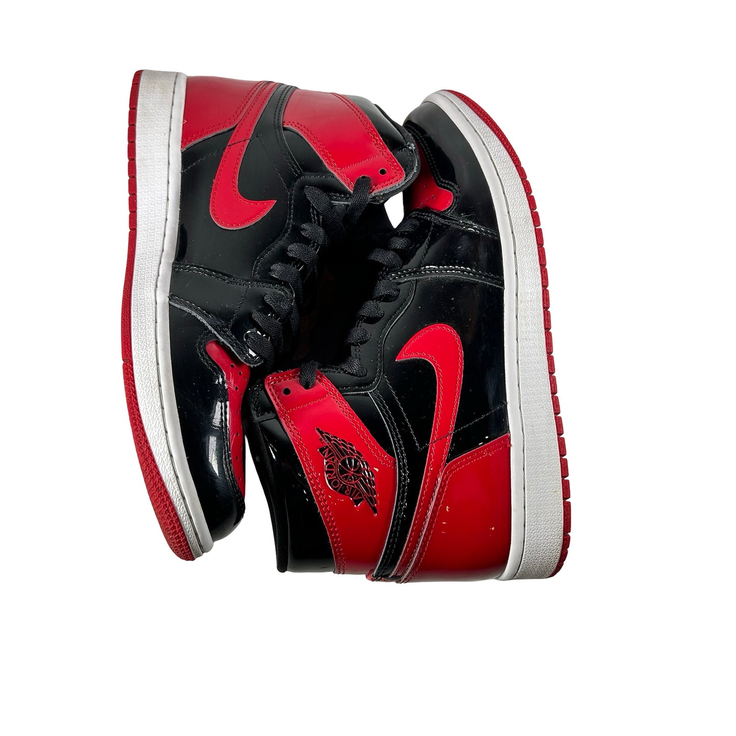 555088 063 Jordan 1 Retro High OG Patent Bred [USED] - 8.5 M (Used5)