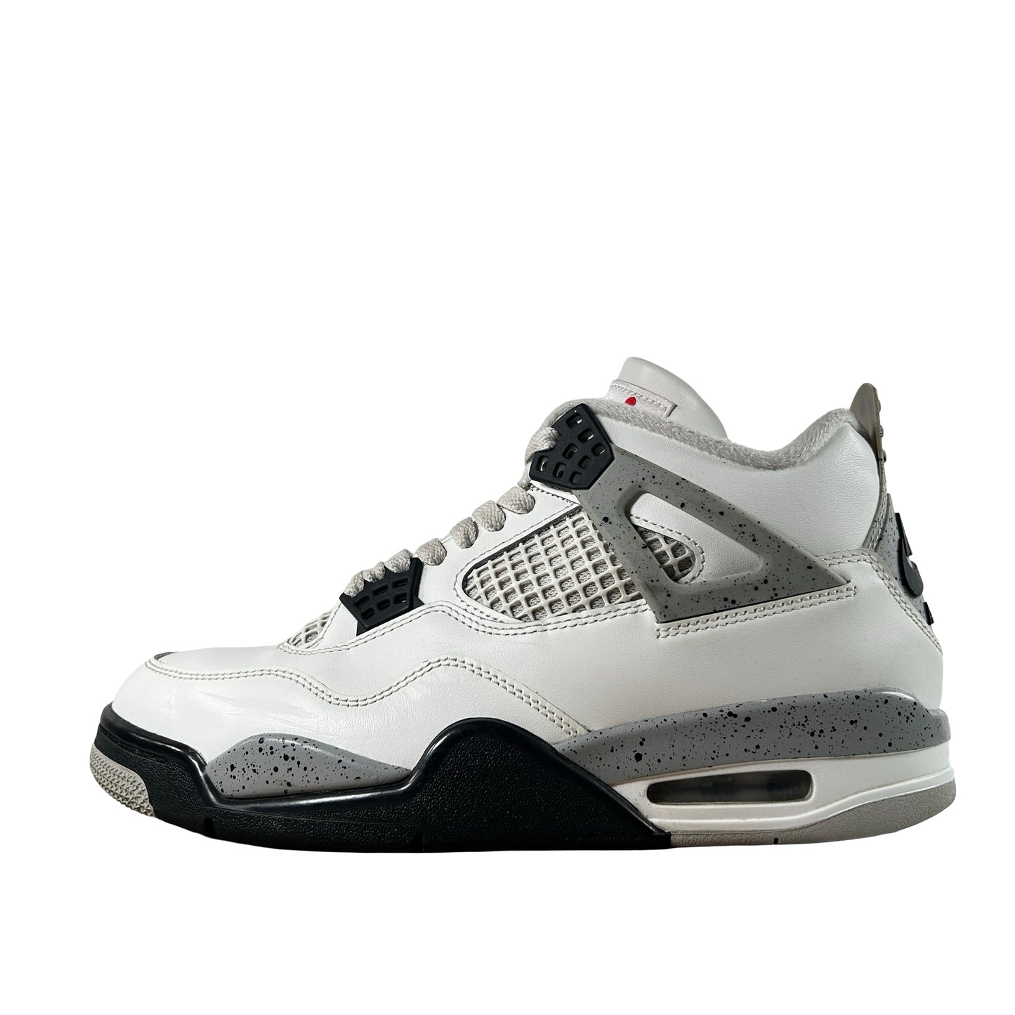 FV5029 100 Jordan 4 Retro White Cement (2025) [USED] - 8 M (Used) (No Box)