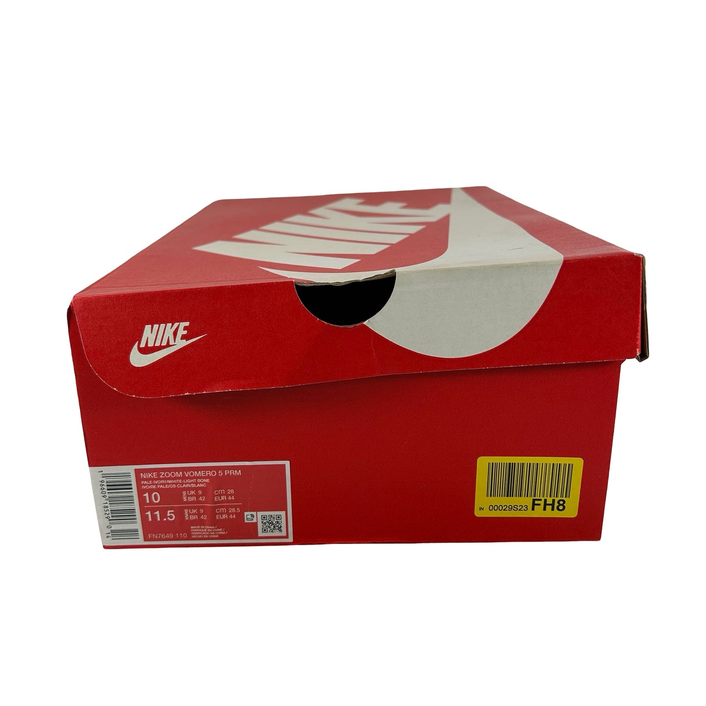 FN7649 110 Nike Zoom Vomero 5 Supersonic Light Bone Black [USED] - 10 M (Used)